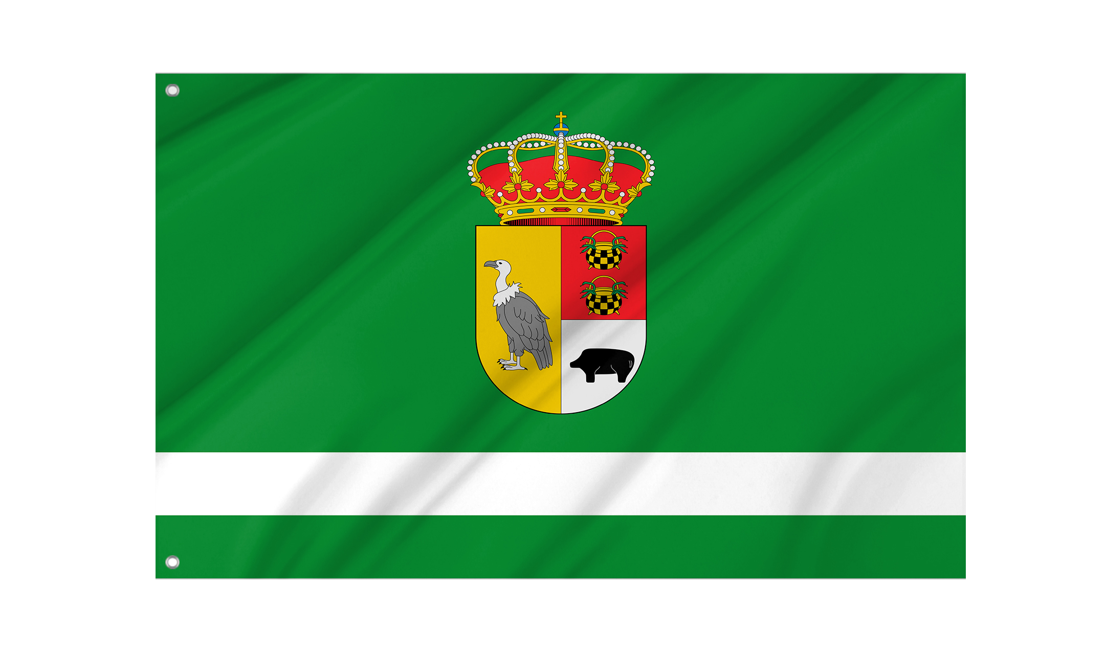 Pasarón de la Vera Flag for Indoor & Outdoor Use