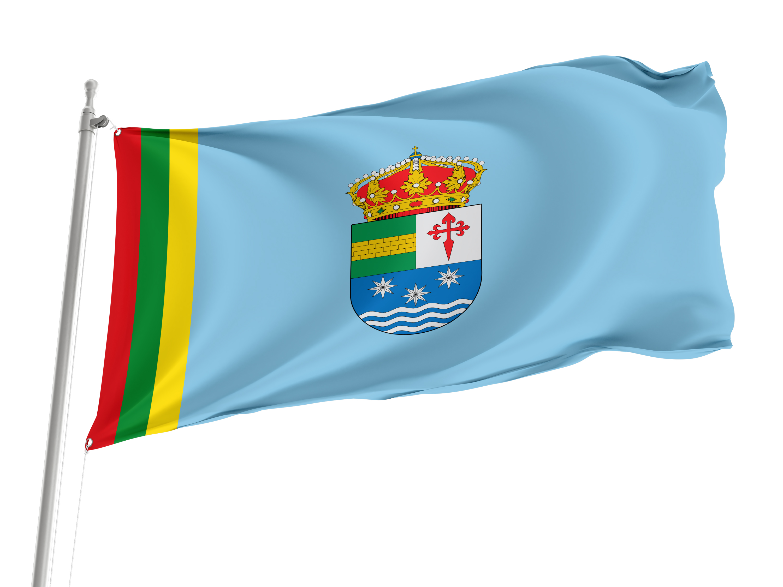 Puebla de la Calzada Flag for Indoor & Outdoor Use