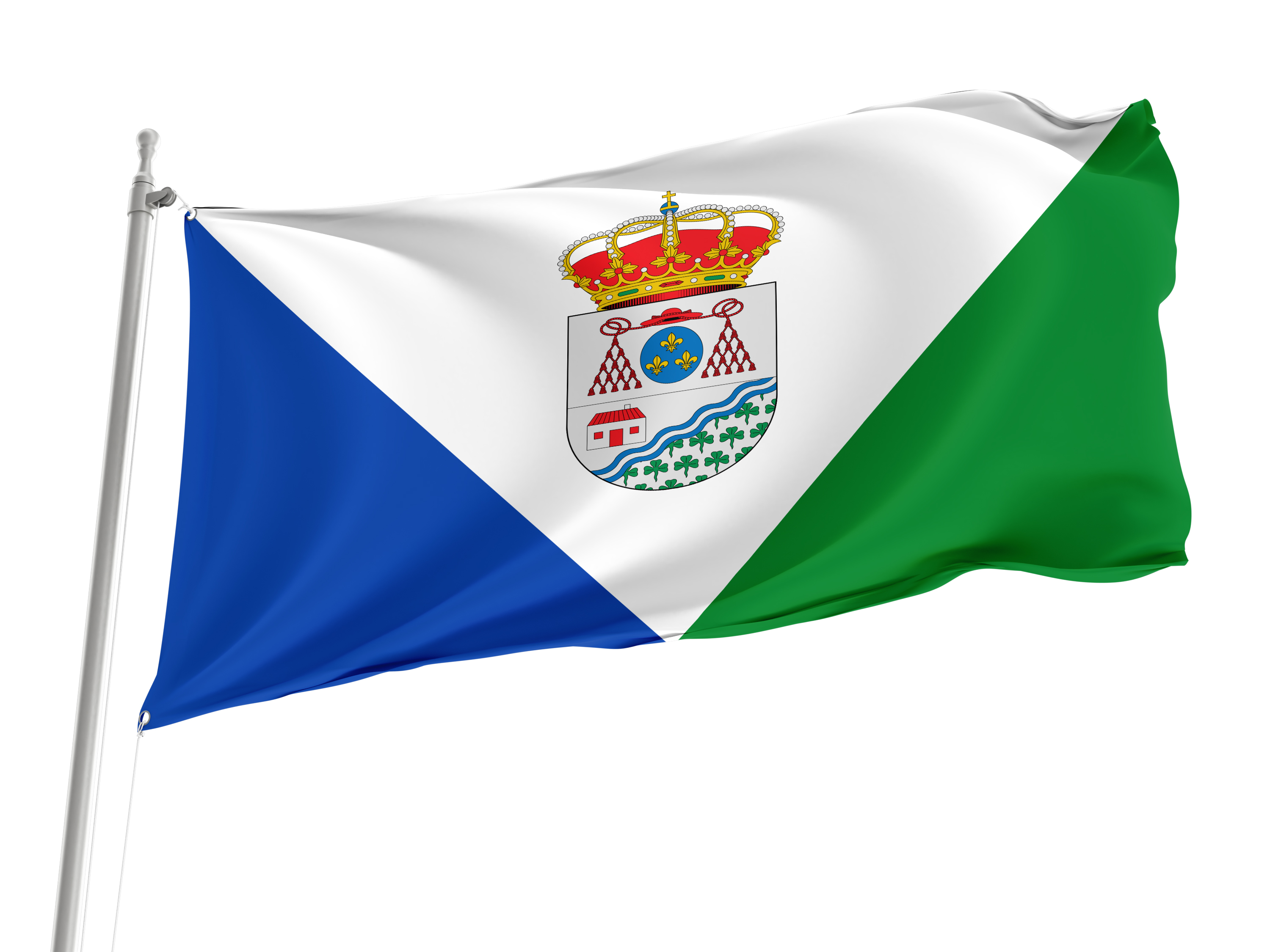 Valdelacasa de Tajo Flag for Indoor & Outdoor Use