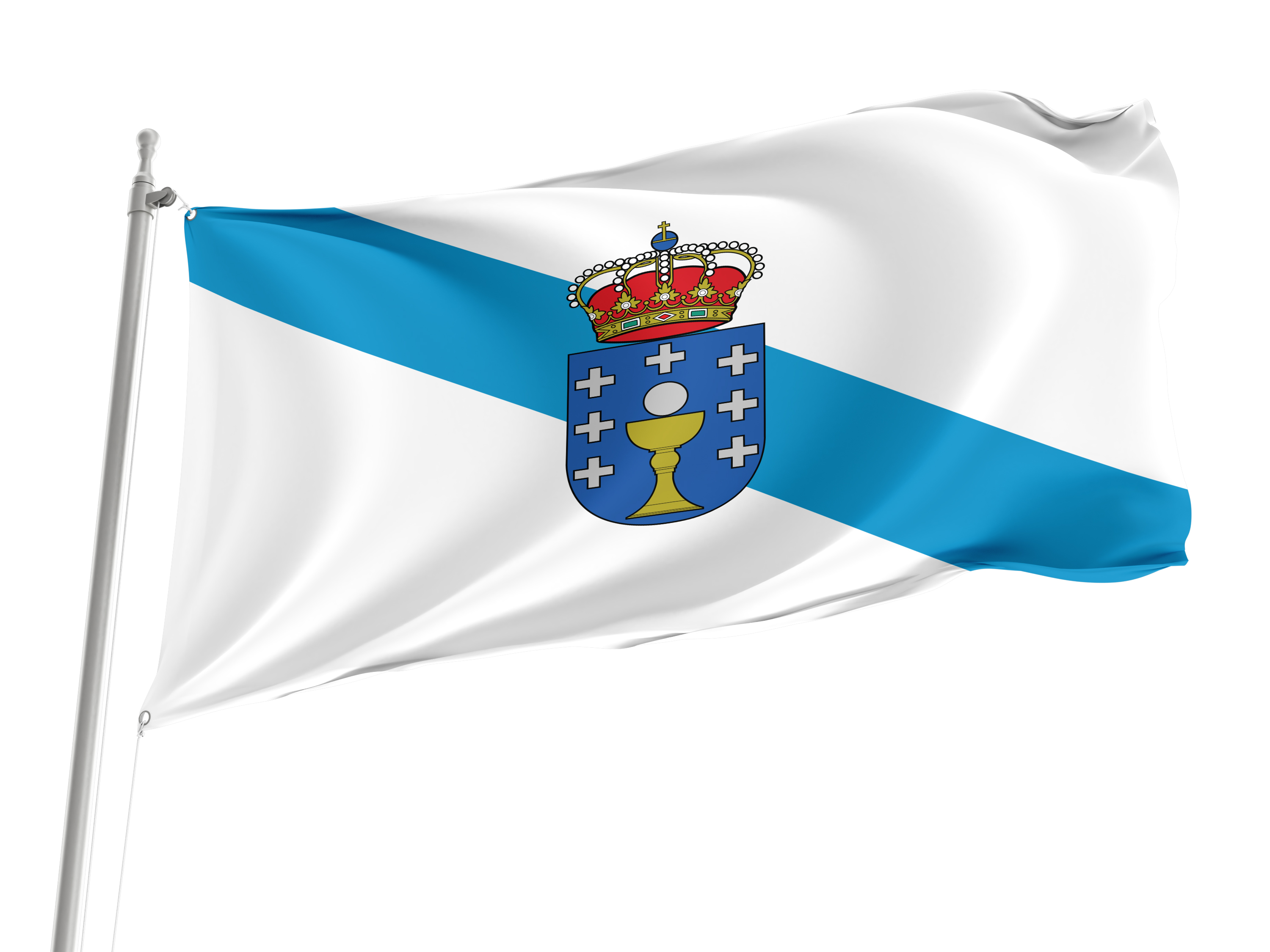 Galicia Flag for Indoor & Outdoor Use