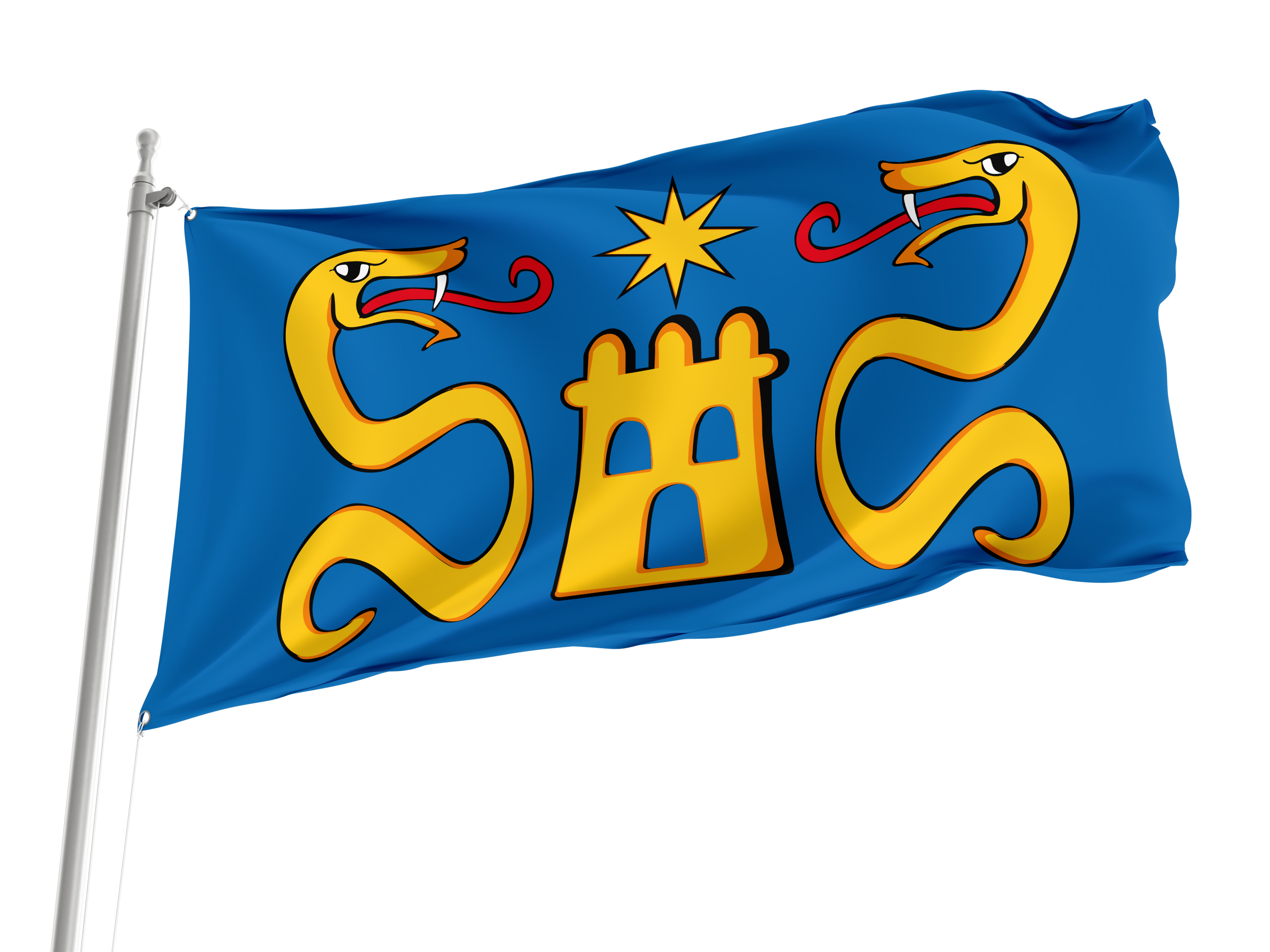 Municipality of Cuntis Flag for Indoor & Outdoor Use