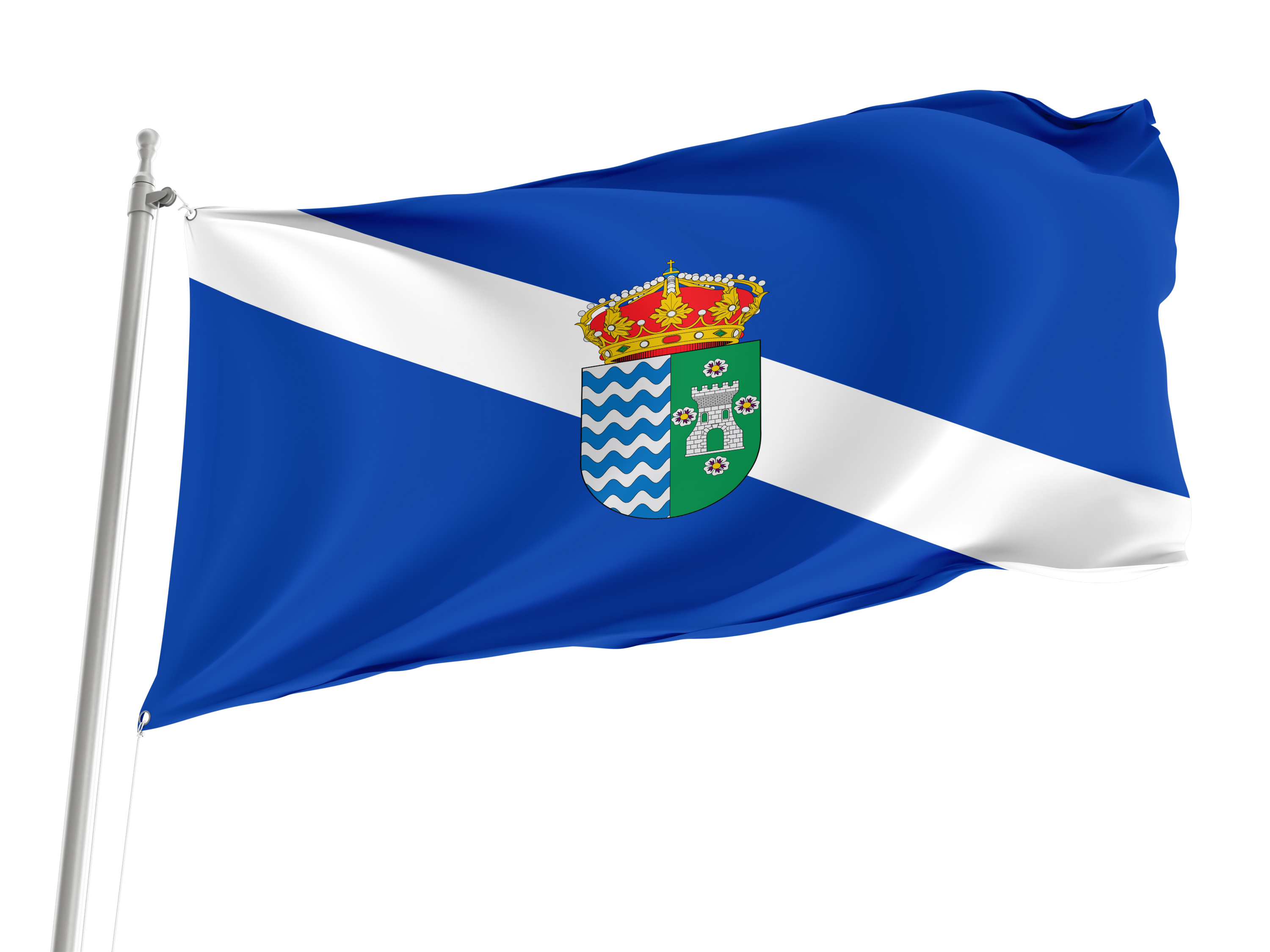 El Atazar Flag for Indoor & Outdoor Use