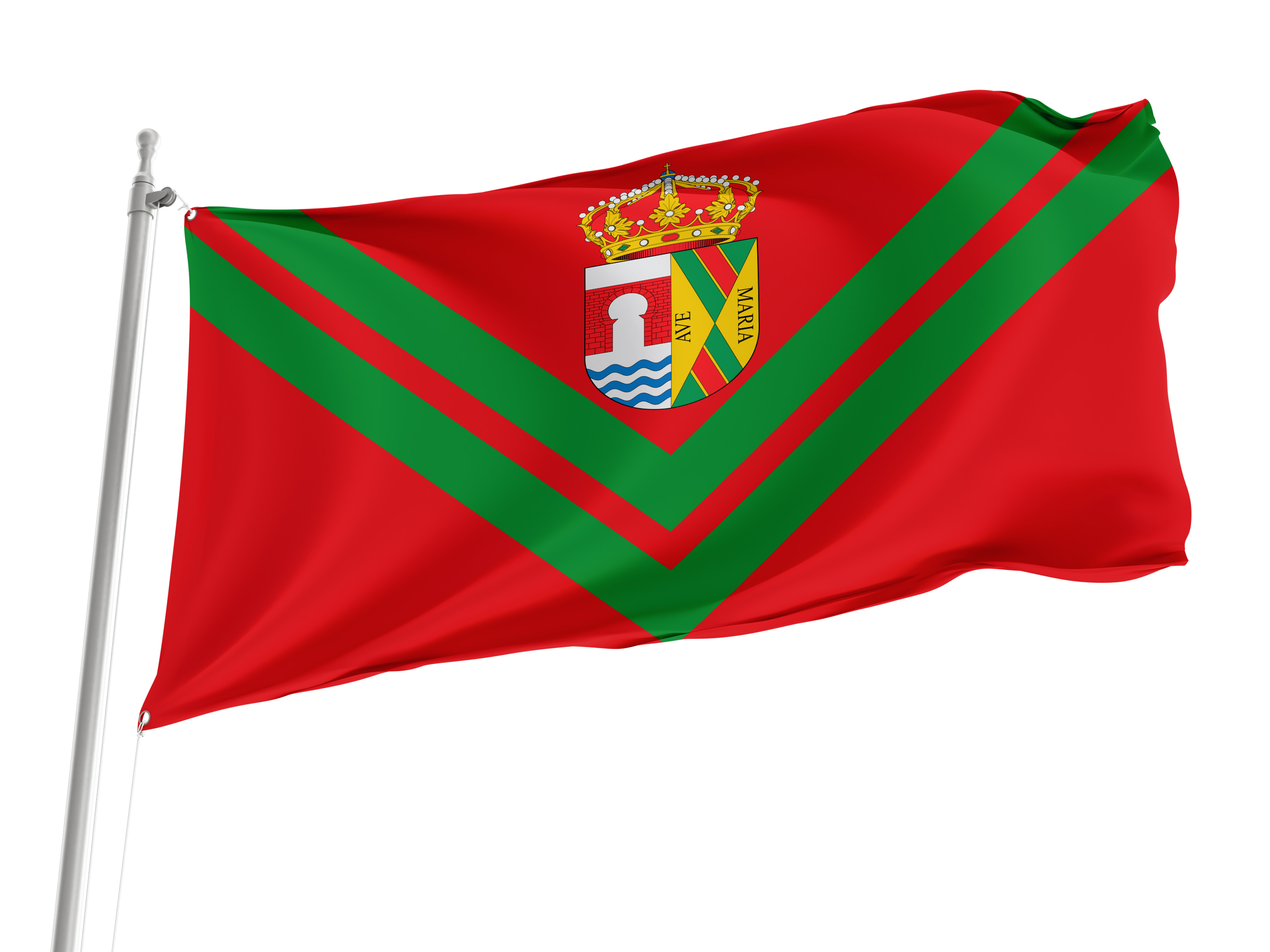 Villavieja del Lozoya Flag for Indoor & Outdoor Use