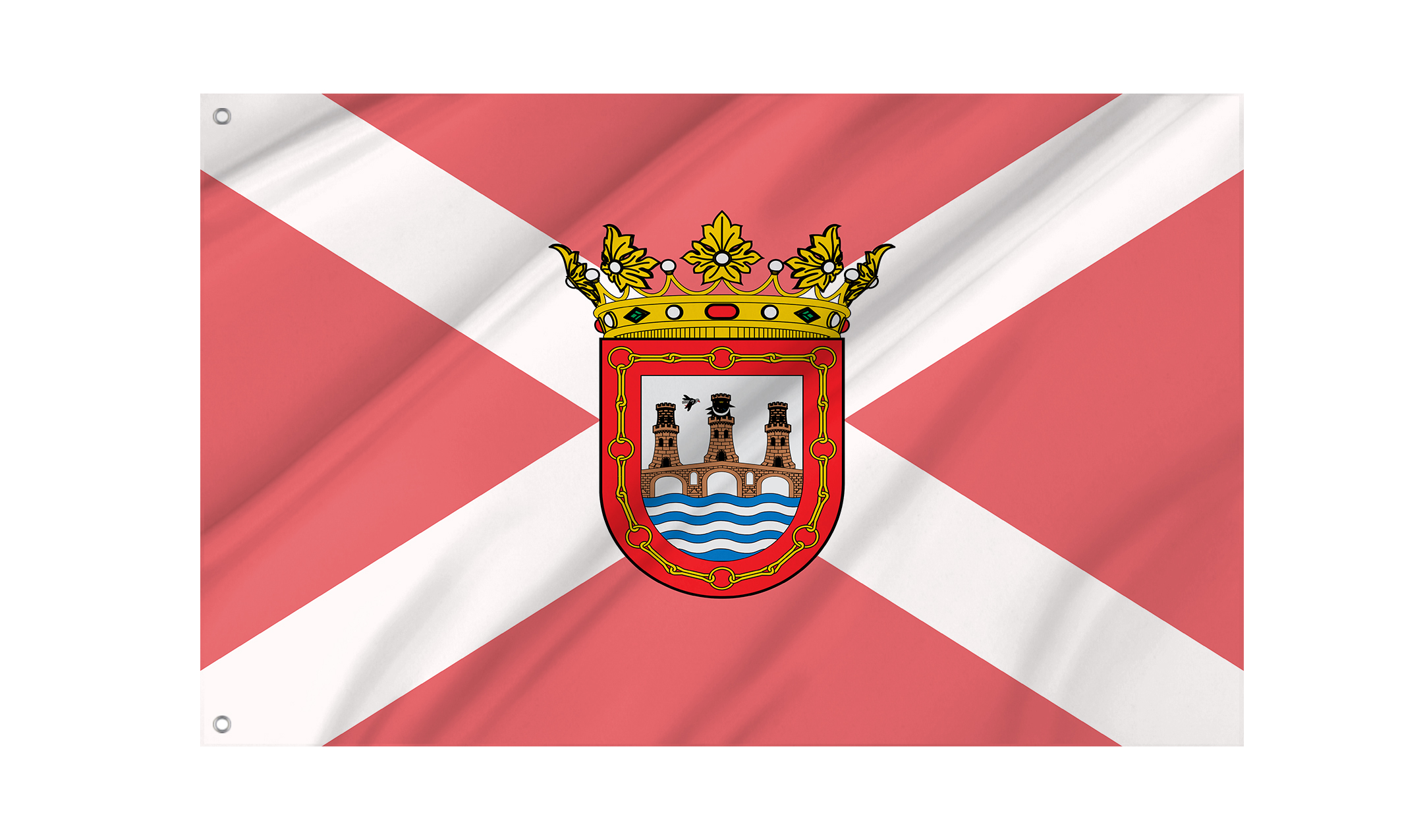 Puente la Reina Flag for Indoor & Outdoor Use