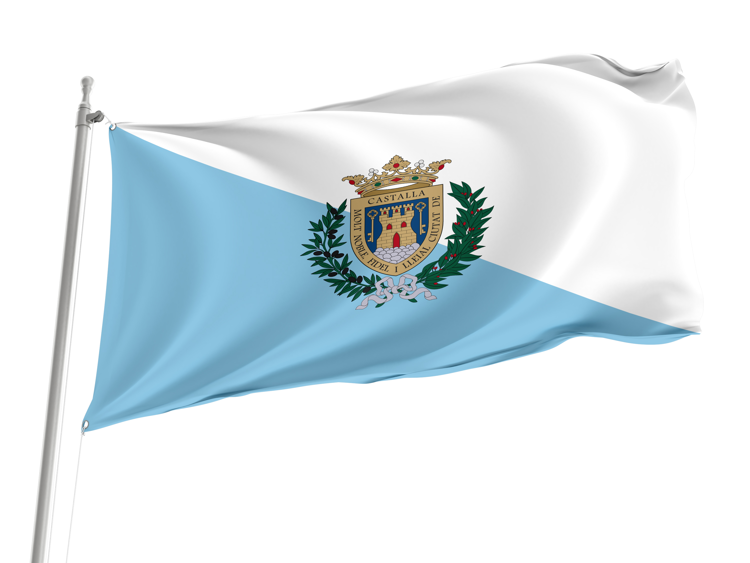 Castalla Flag for Indoor & Outdoor Use