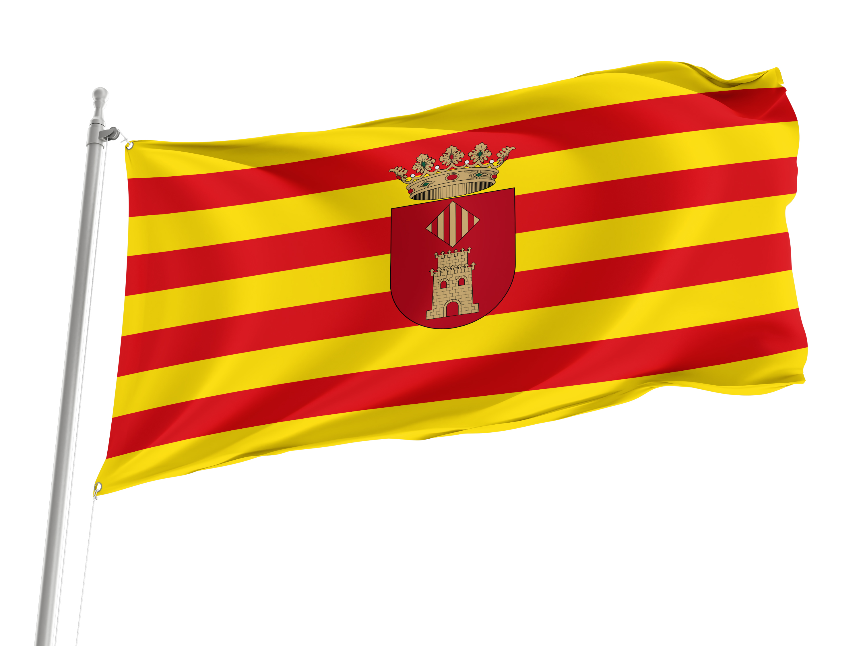 Castello de la Ribera Flag for Indoor & Outdoor Use