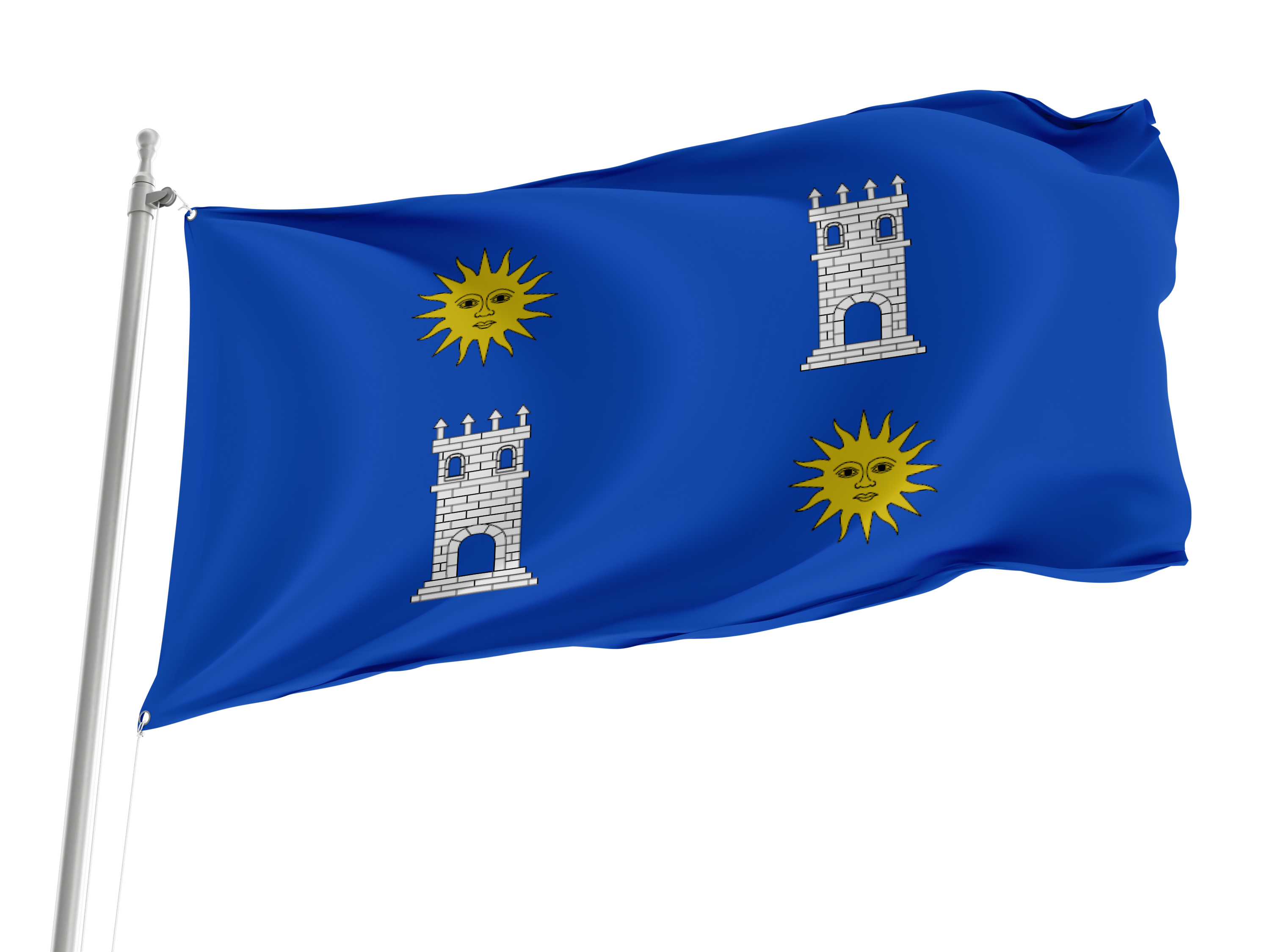 La Vall d'Uixo Flag for Indoor & Outdoor Use
