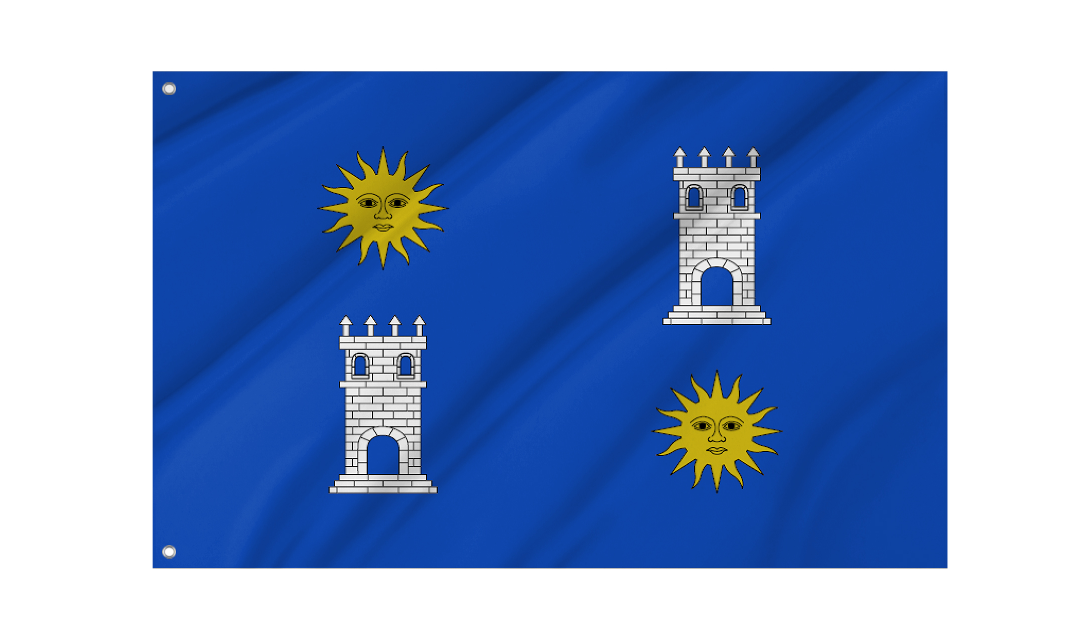 La Vall d'Uixo Flag for Indoor & Outdoor Use