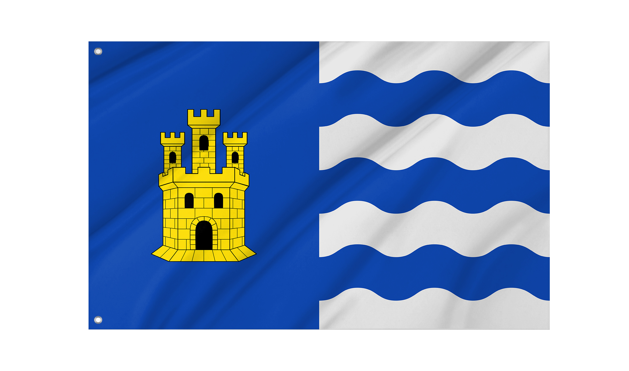 Puebla de Arenoso Flag for Indoor & Outdoor Use