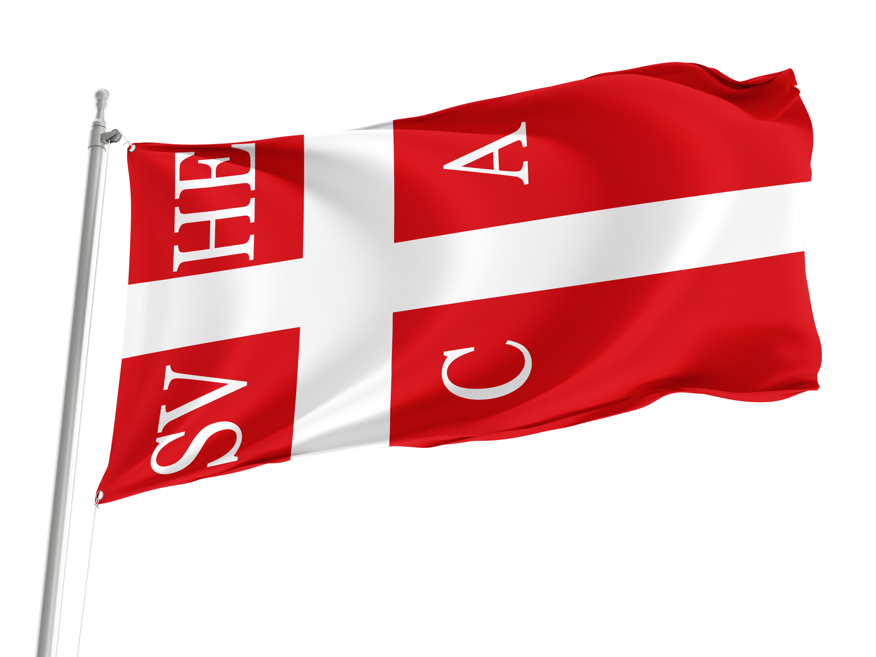 Sueca Flag for Indoor & Outdoor Use