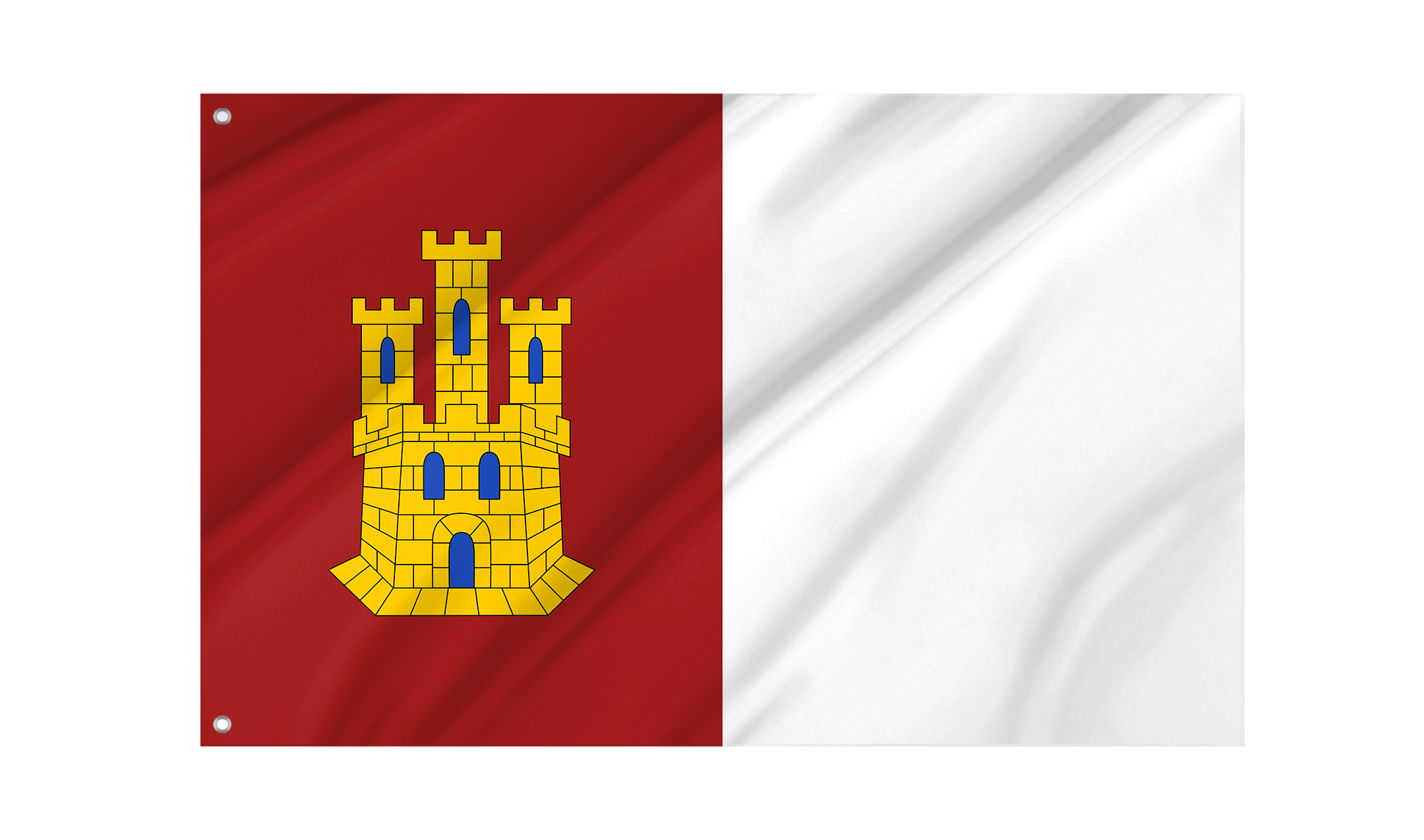 Castile La Mancha Flag for Indoor & Outdoor Use