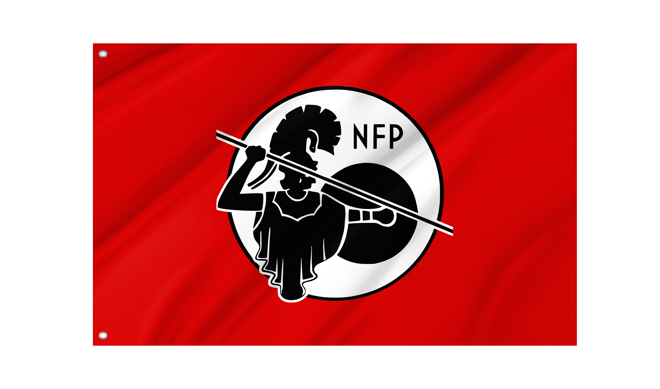 New Political Front Flag for Indoor & Outdoor Use