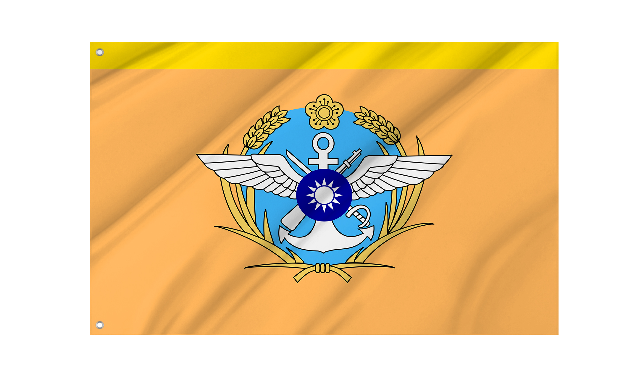 ROC General Political Warfare Department Director's Flag for Indoor & Outdoor Use