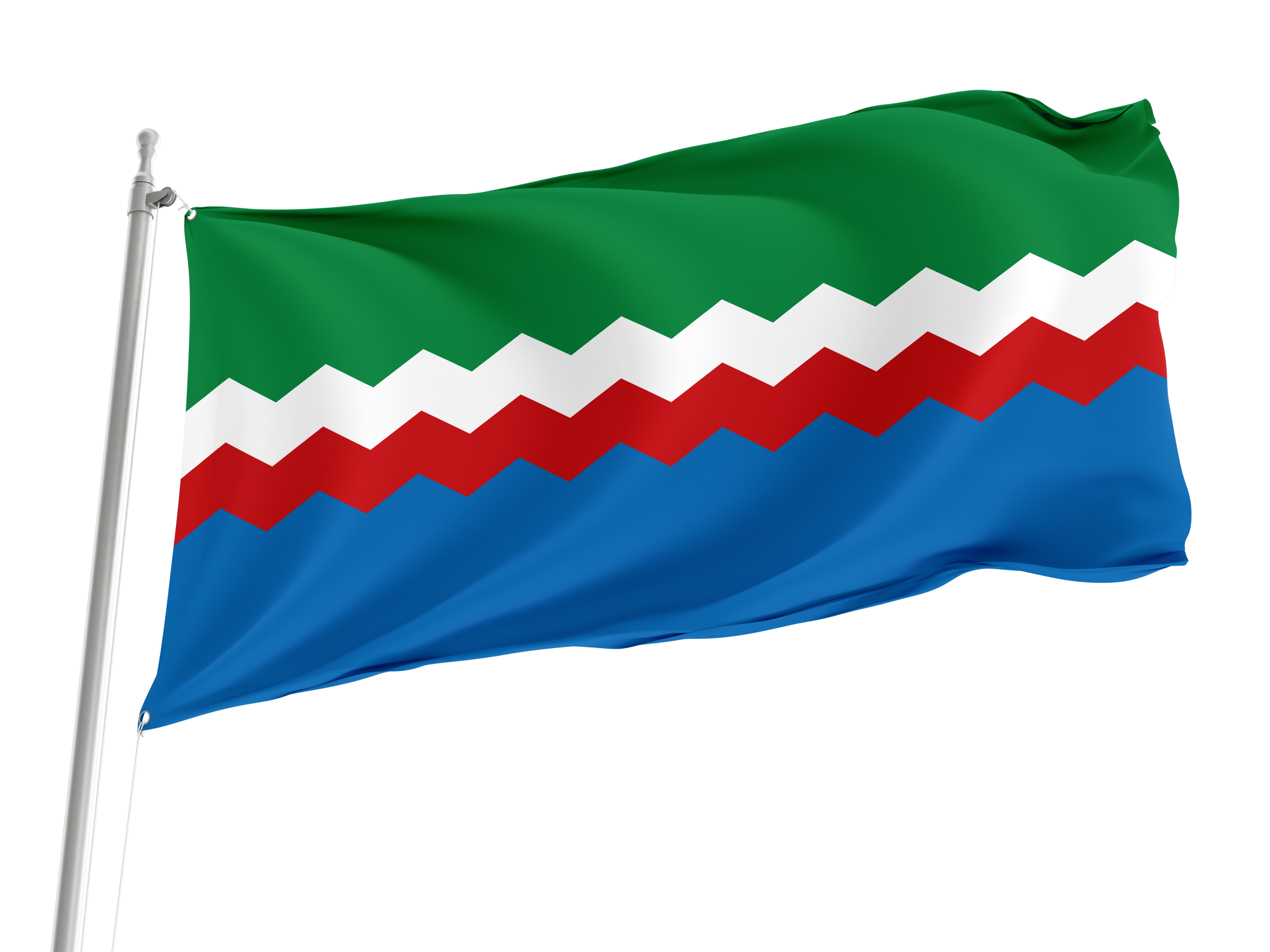 Elizovsky Rayon Flag for Indoor & Outdoor Use