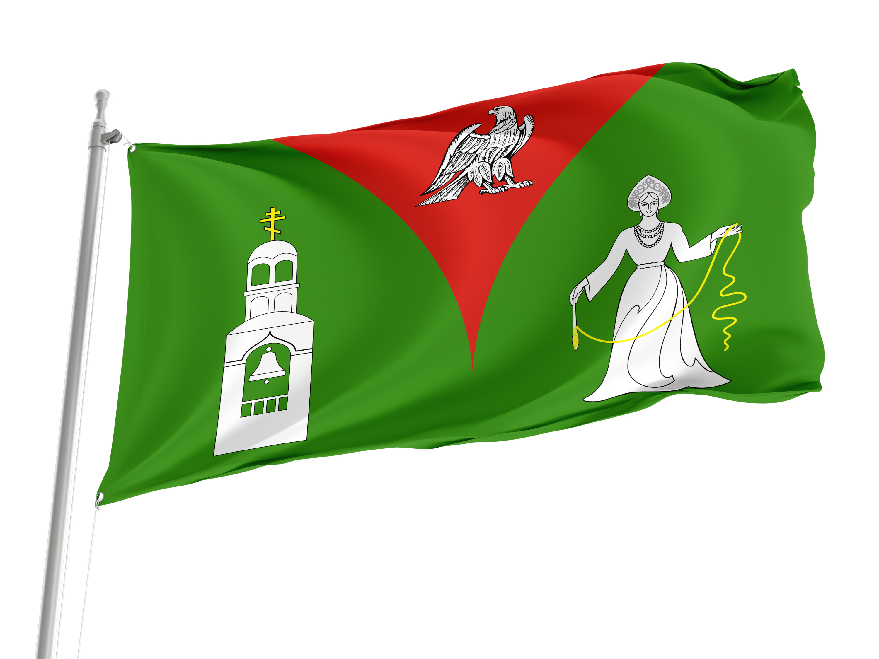 Likino Dulyovo Flag for Indoor & Outdoor Use
