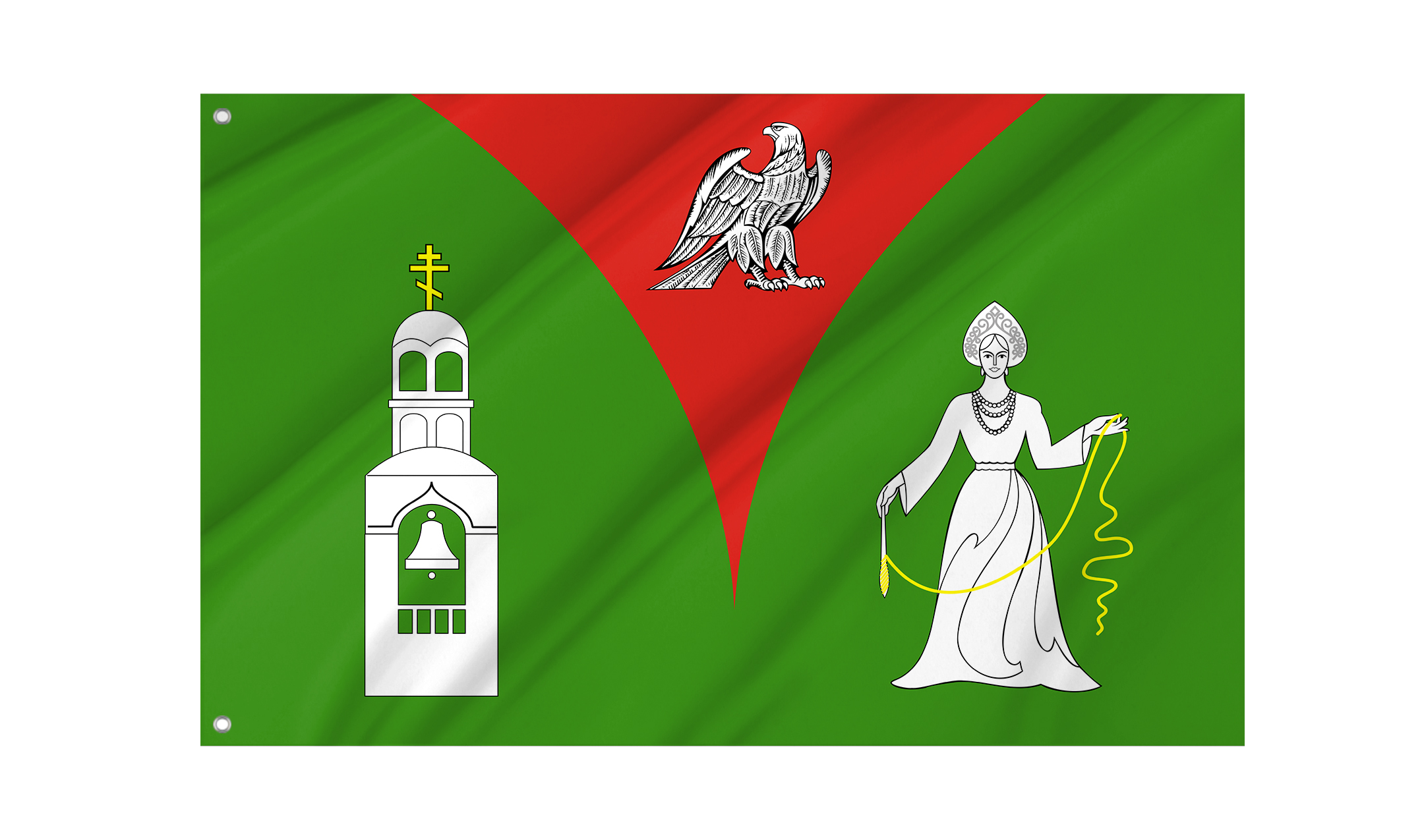 Likino Dulyovo Flag for Indoor & Outdoor Use