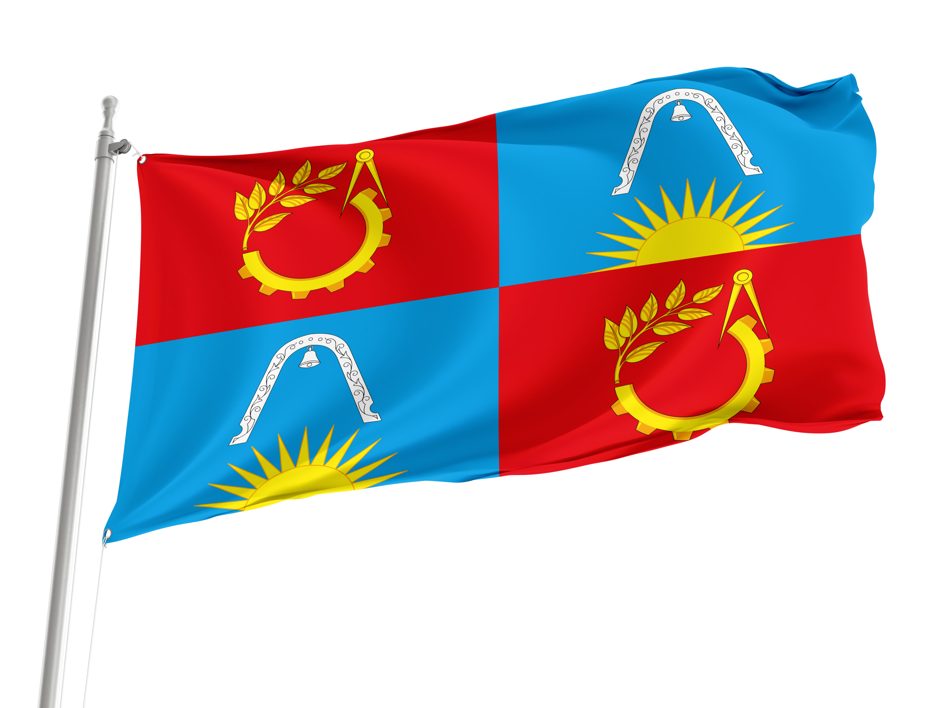 Balashikha District Flag for Indoor & Outdoor Use