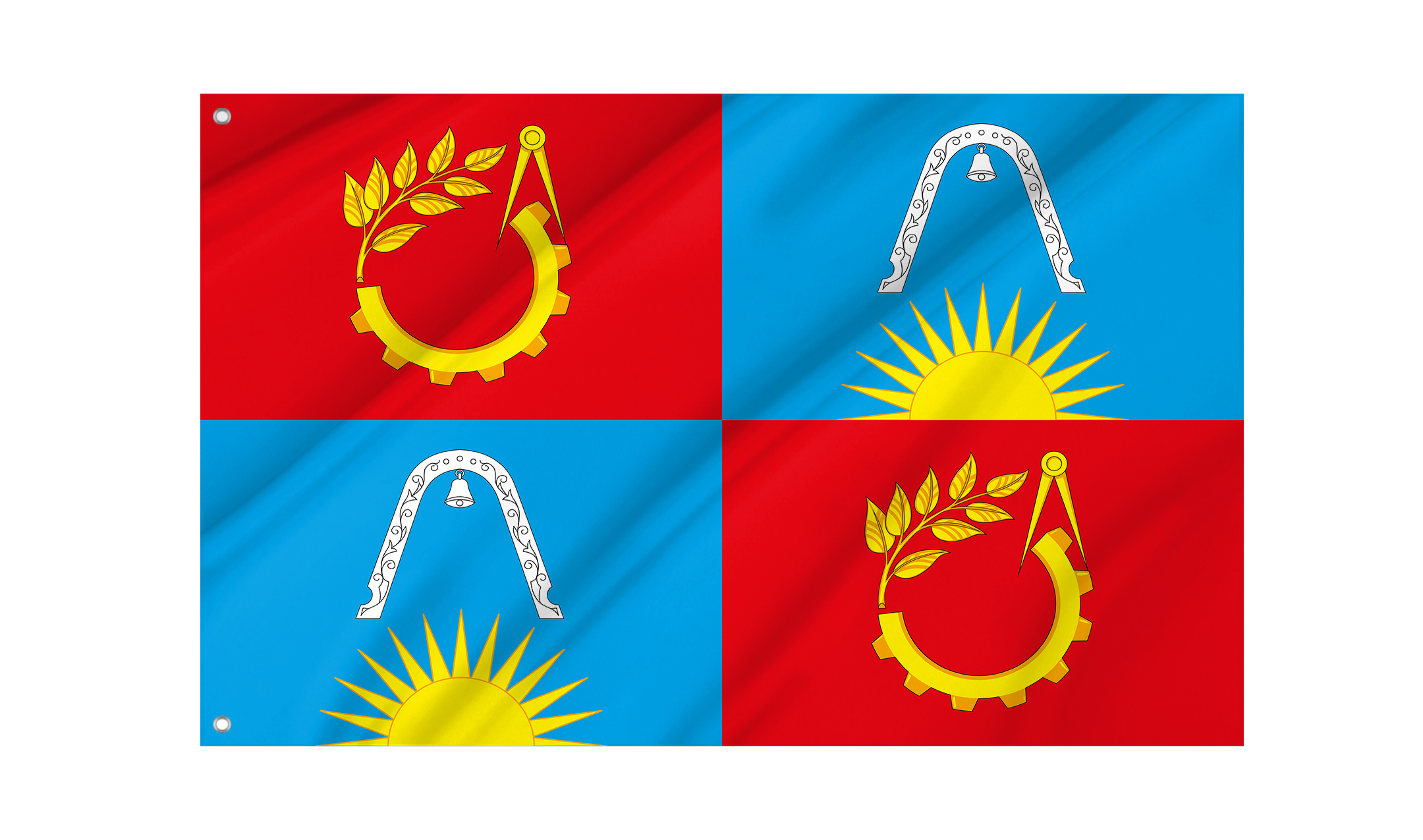 Balashikha District Flag for Indoor & Outdoor Use