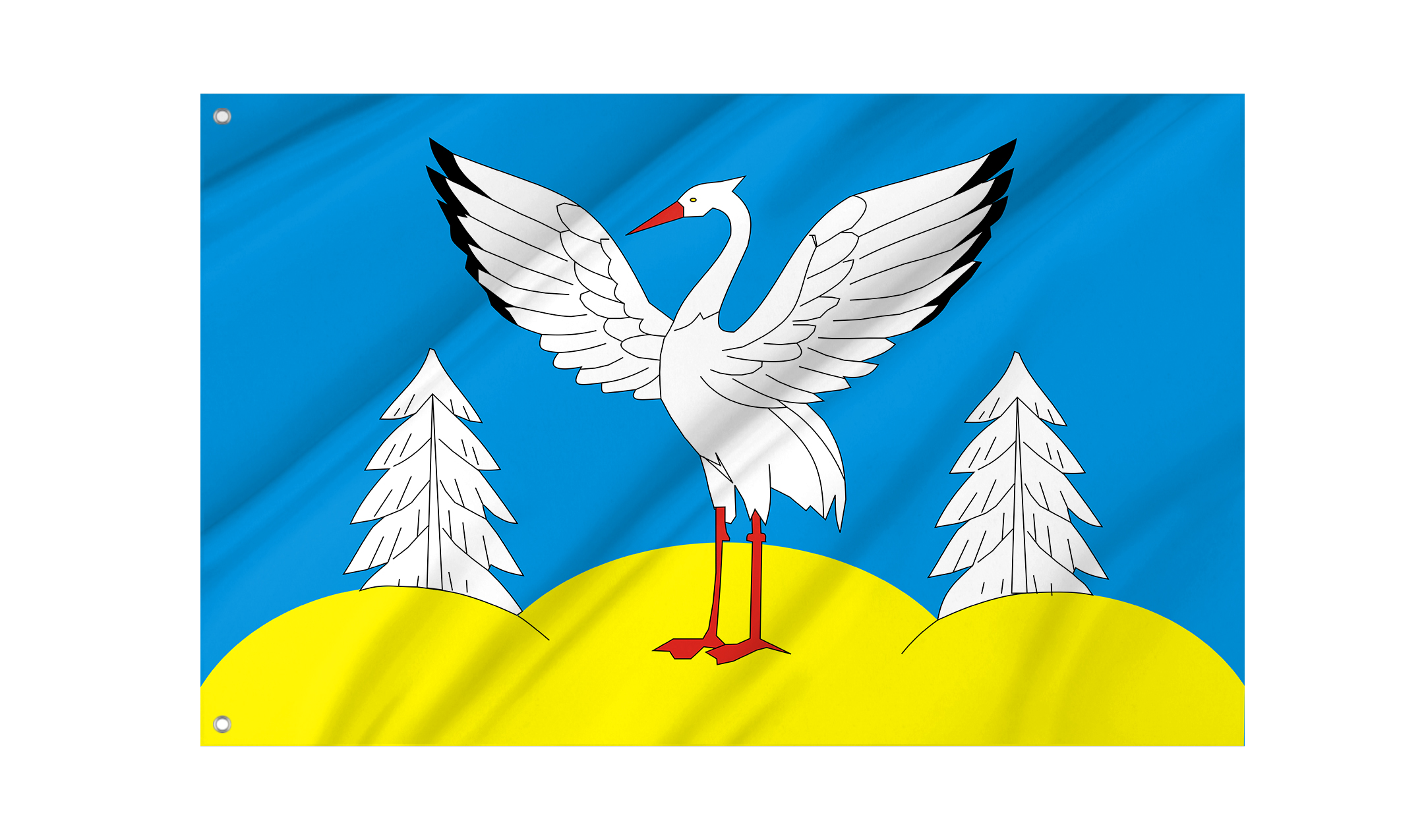 Batama Rural Settlement Flag for Indoor & Outdoor Use