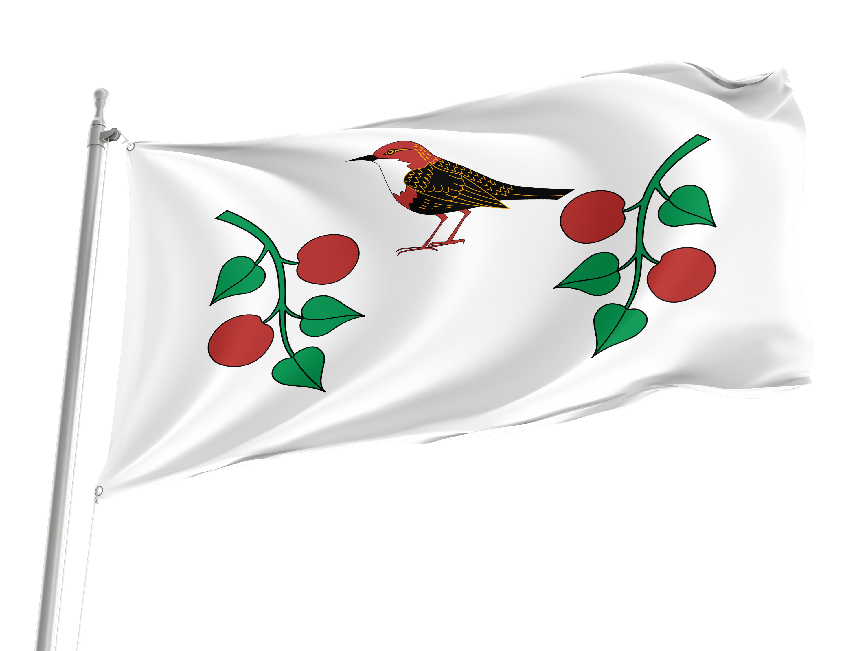 Birsky Rayon Flag for Indoor & Outdoor Use