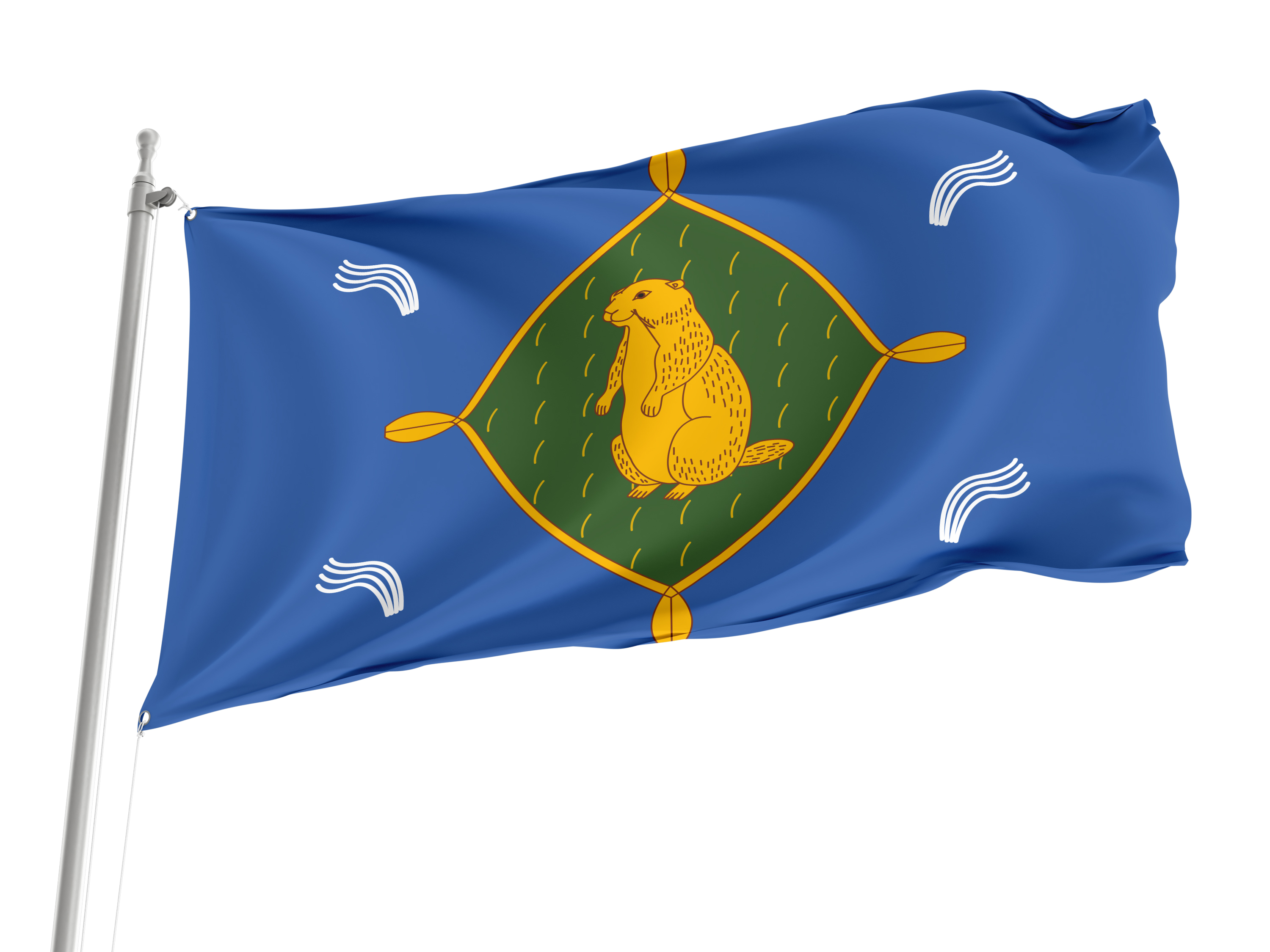 Bizhbulyaksky Rayon Flag for Indoor & Outdoor Use