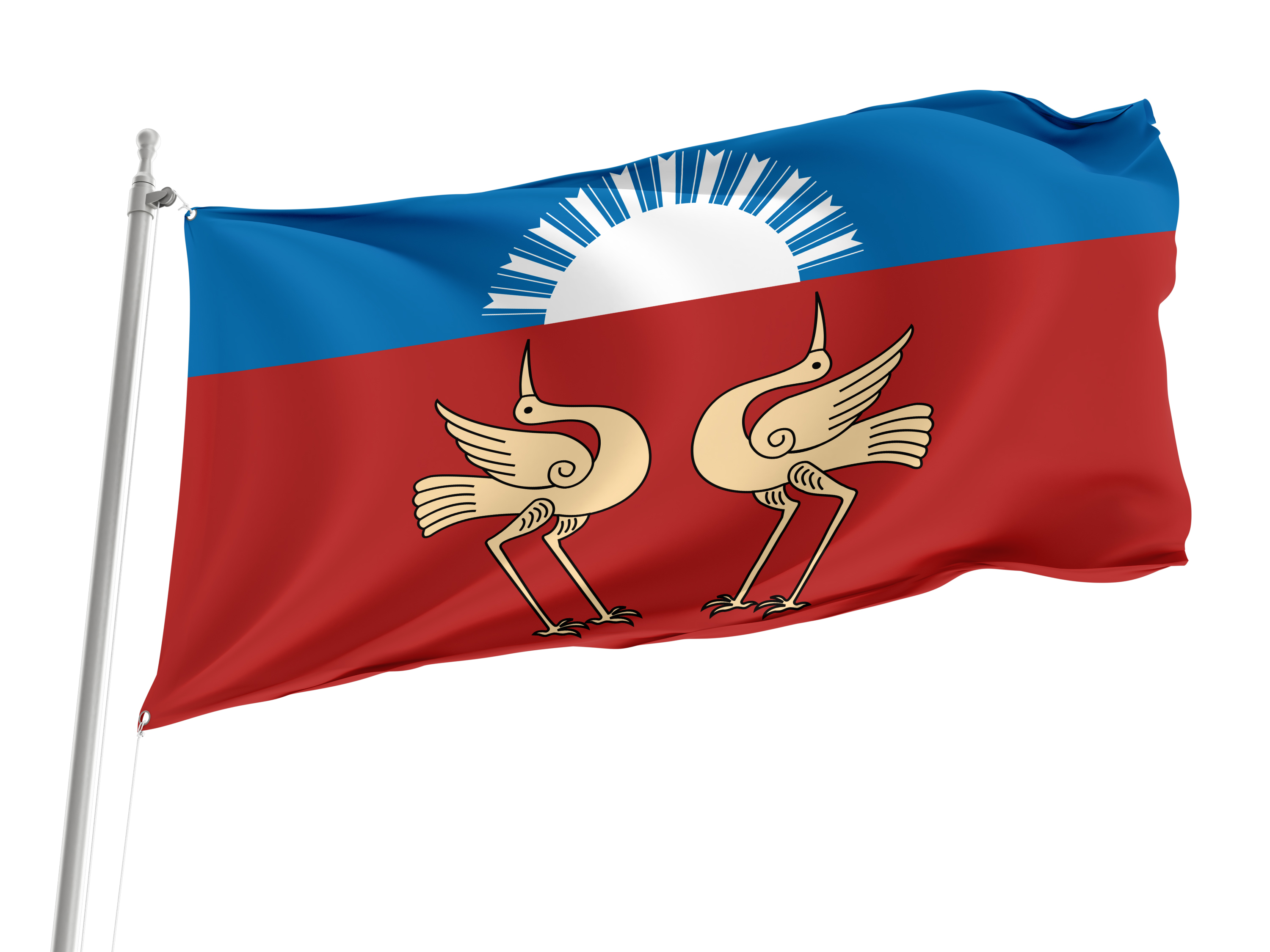 Buzdyaksky Rayon Flag for Indoor & Outdoor Use