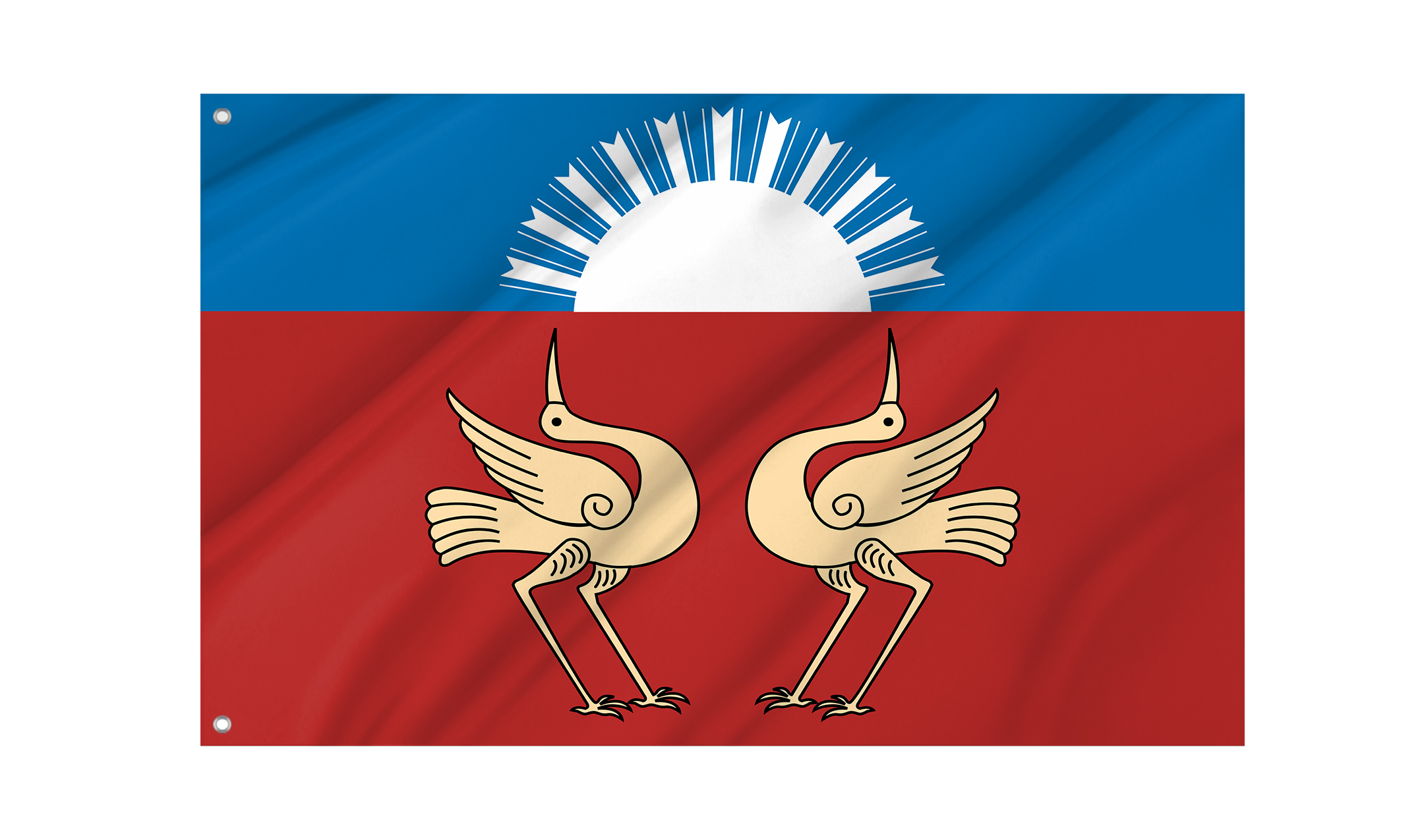 Buzdyaksky Rayon Flag for Indoor & Outdoor Use