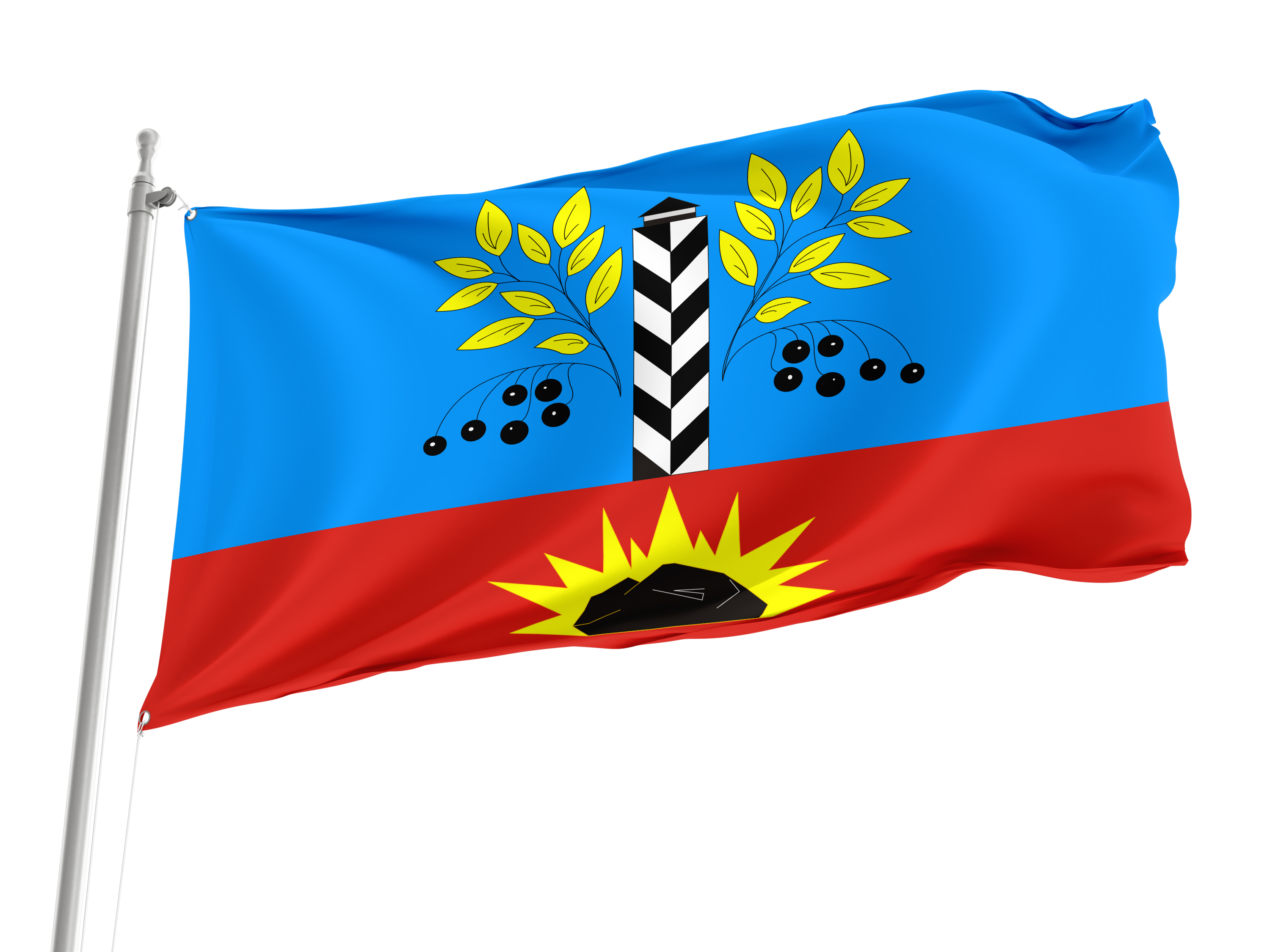 Cheremkhovo Flag for Indoor & Outdoor Use