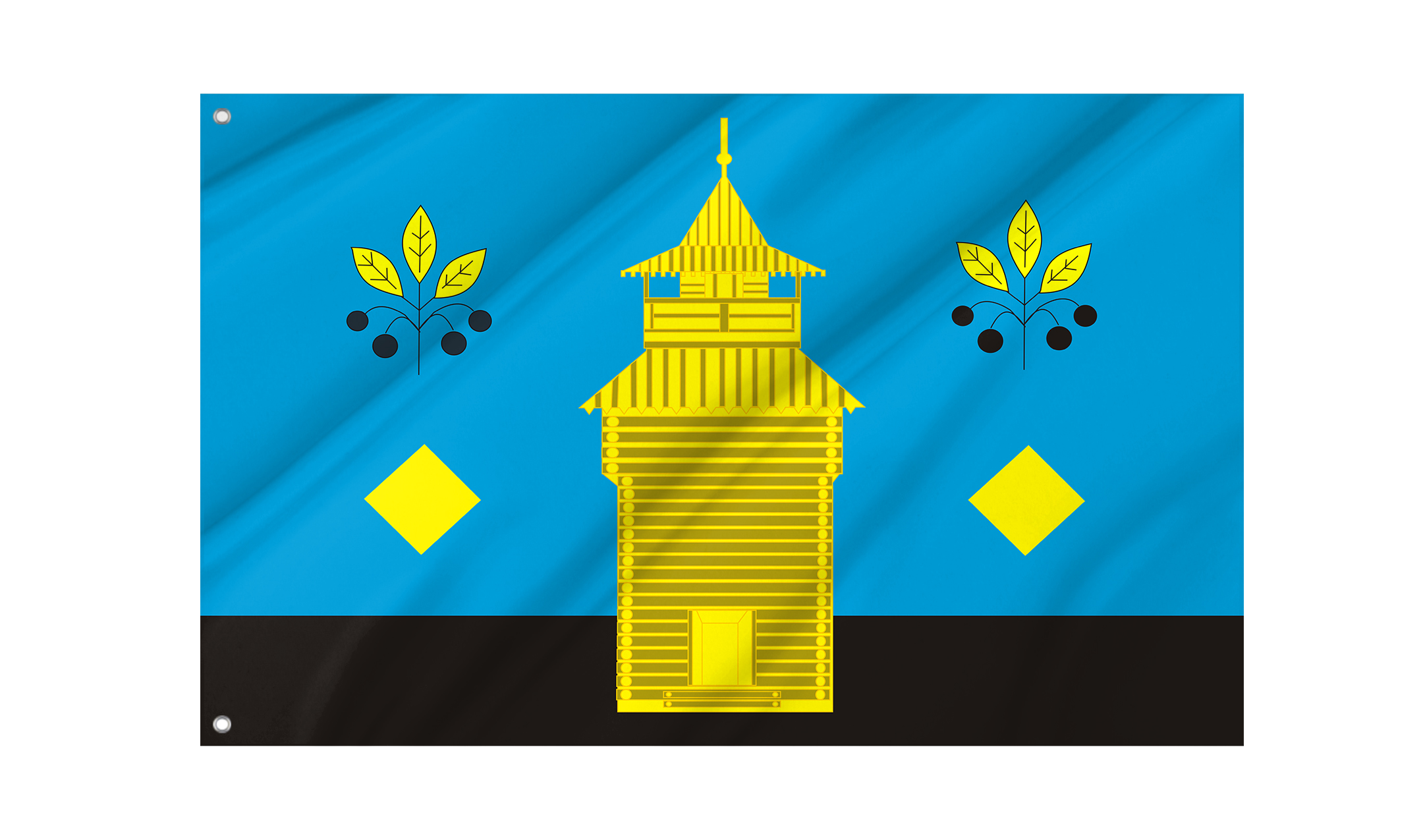 Cheremkhovsky Rayon Flag for Indoor & Outdoor Use
