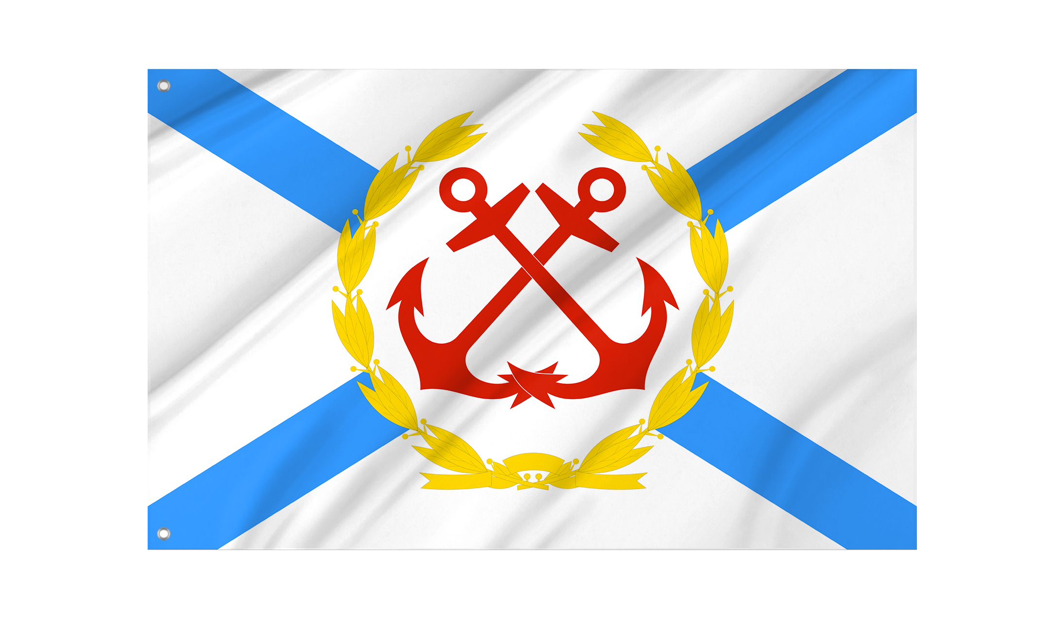 Commander 1992 Staff Russia Flag for Indoor & Outdoor Use