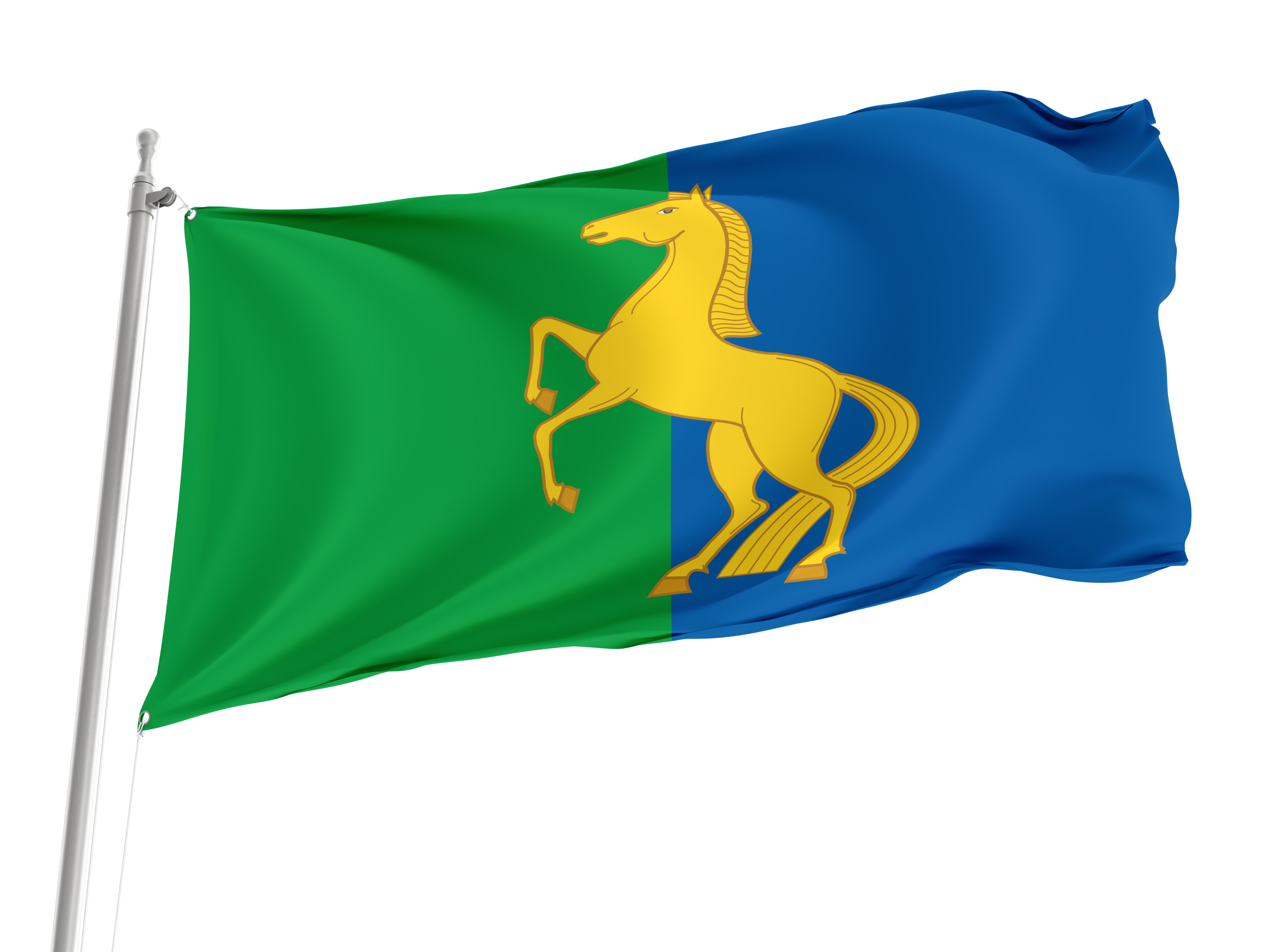 Ermekeevsky Rayon Flag for Indoor & Outdoor Use