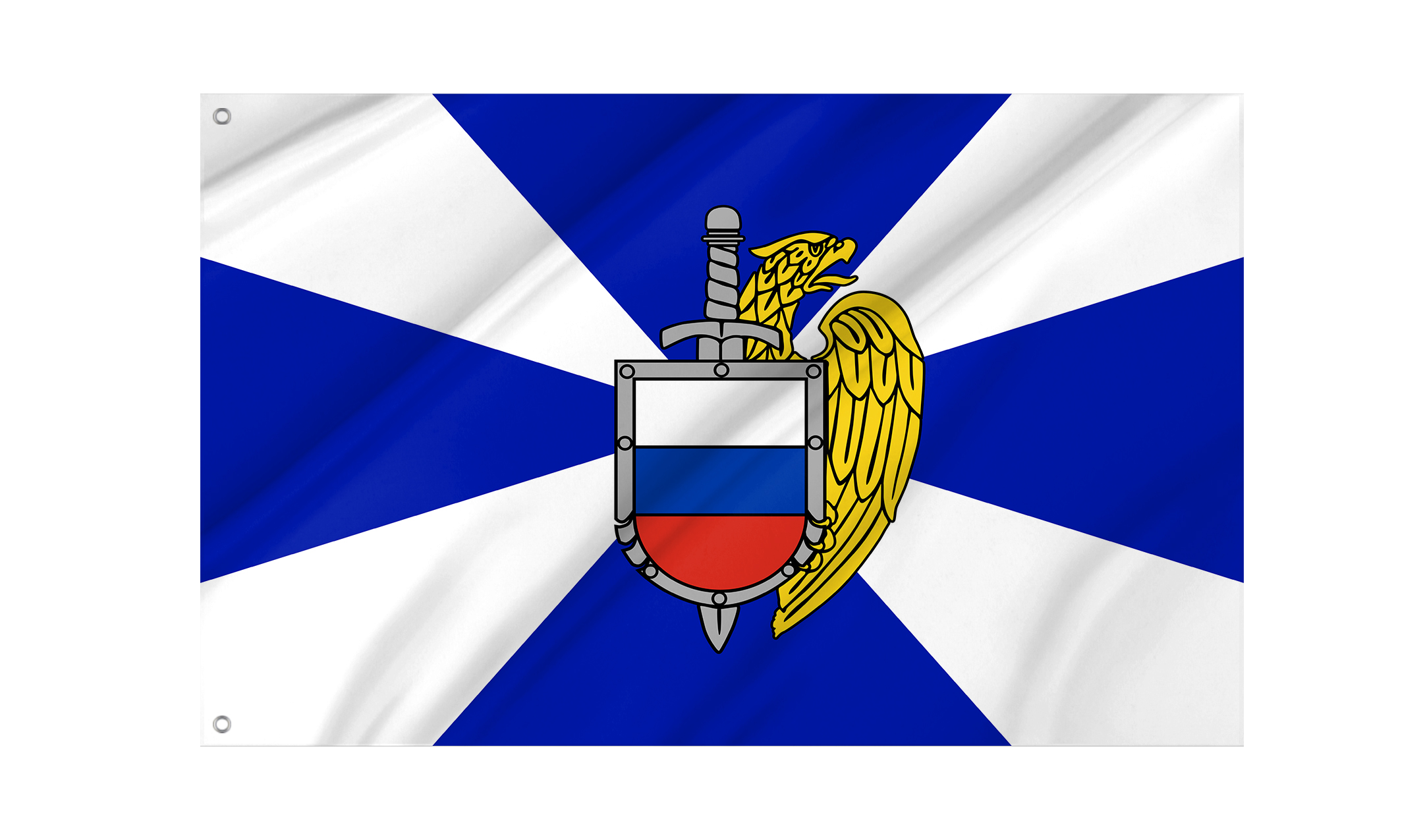 Federal Guard Service Russia Flag for Indoor & Outdoor Use