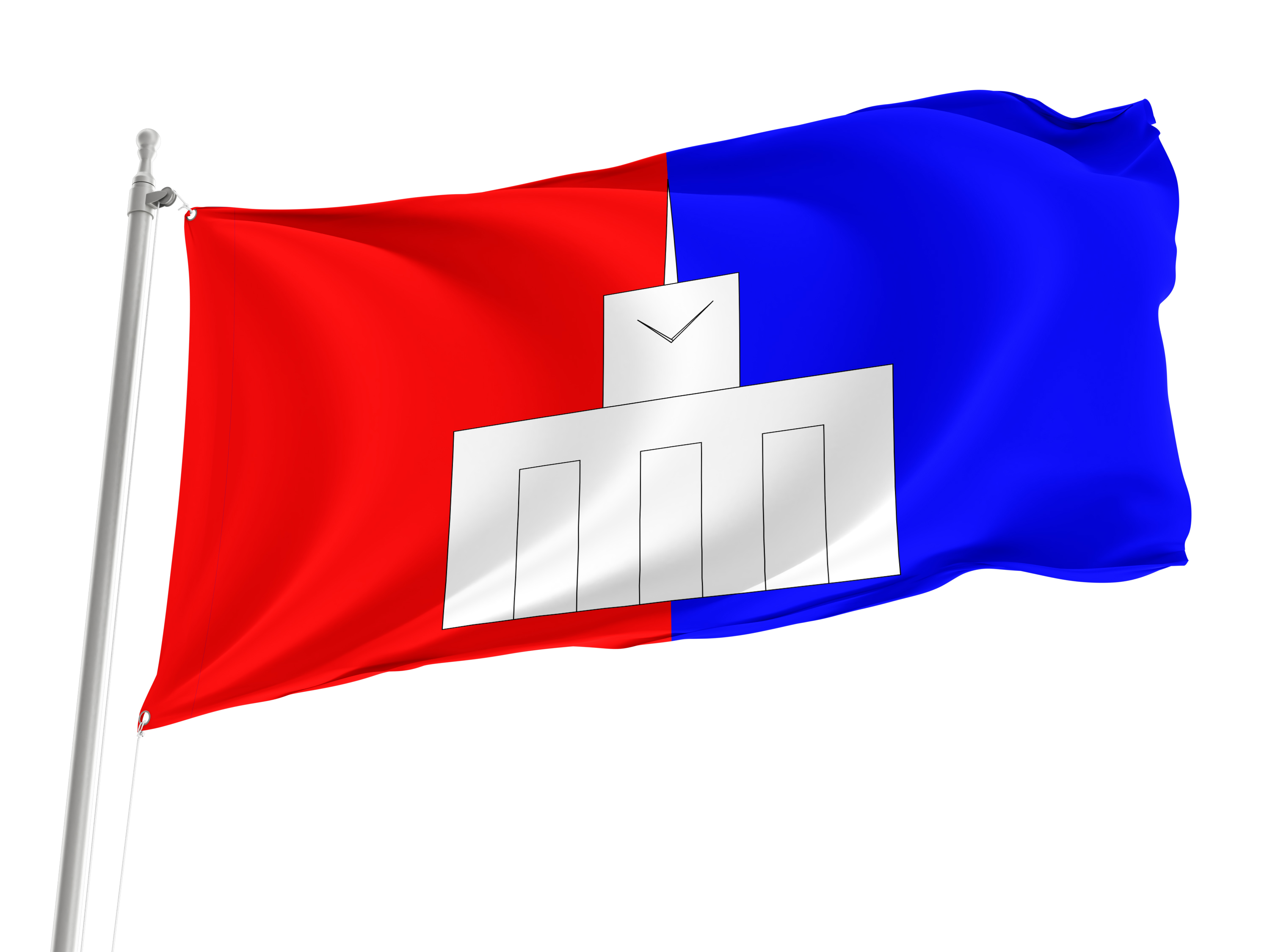 Finlyandsky Okrug Flag for Indoor & Outdoor Use