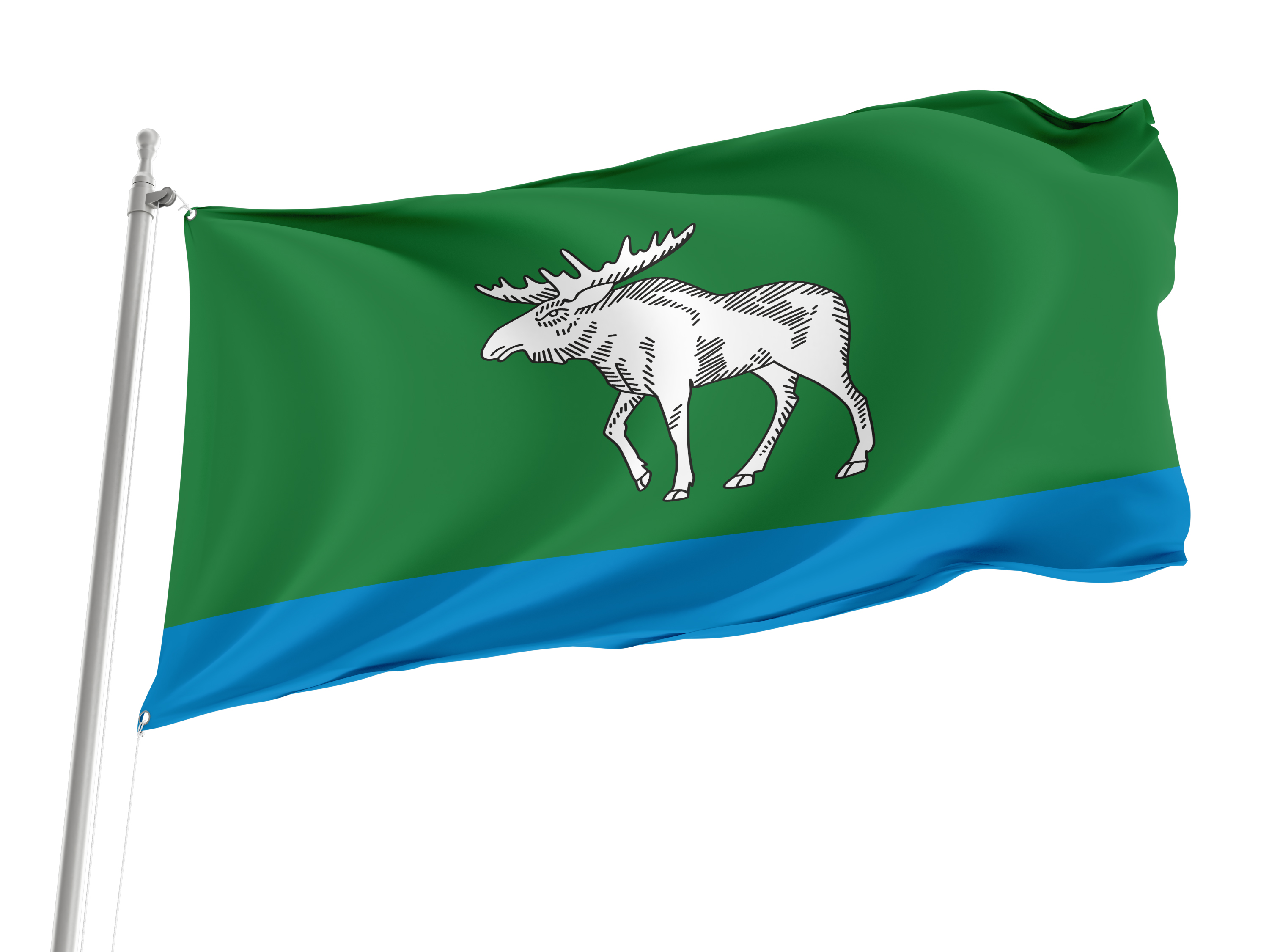 Fyodorovsky Rayon Flag for Indoor & Outdoor Use