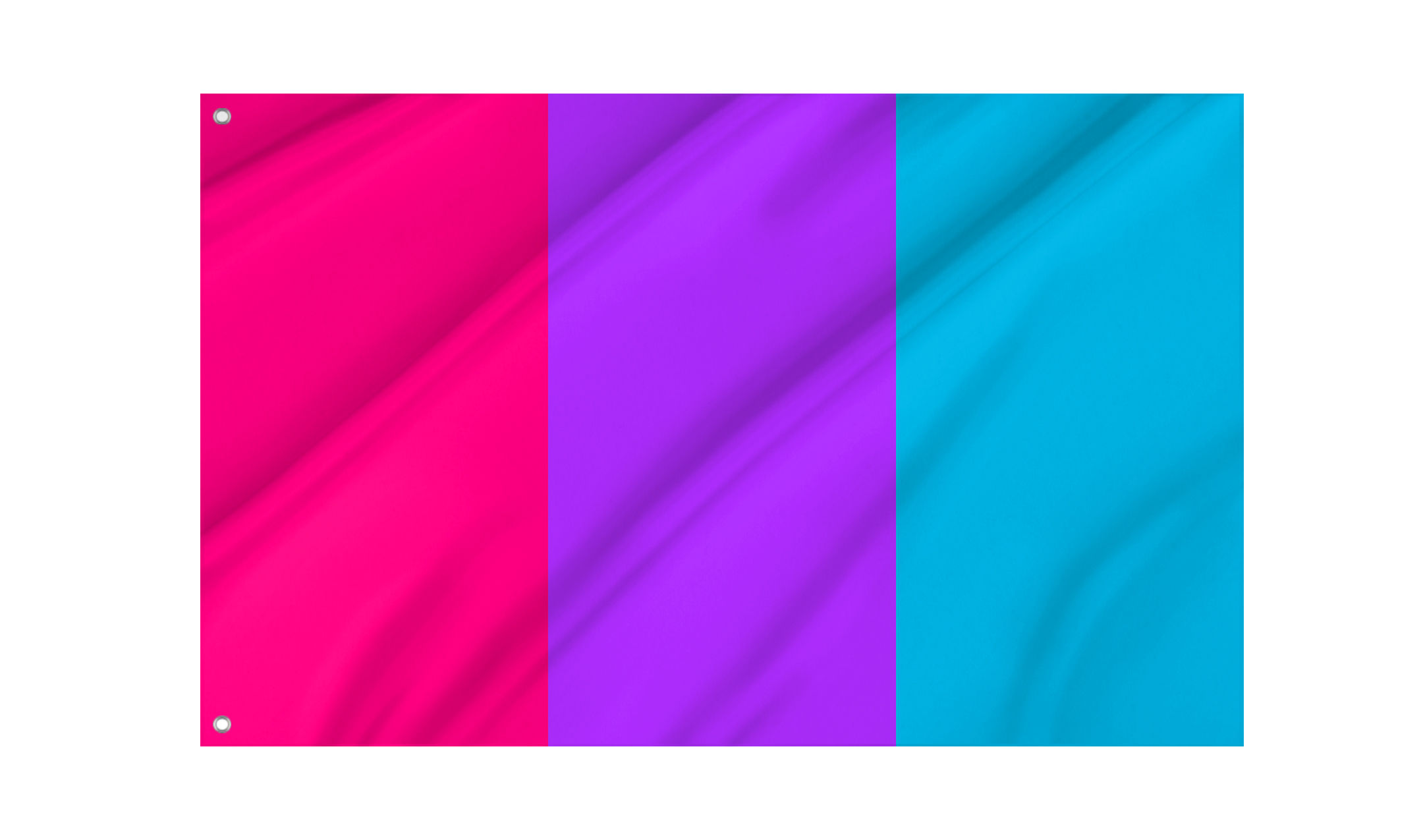 Androgyne LGBTQIA Flag for Indoor & Outdoor Use