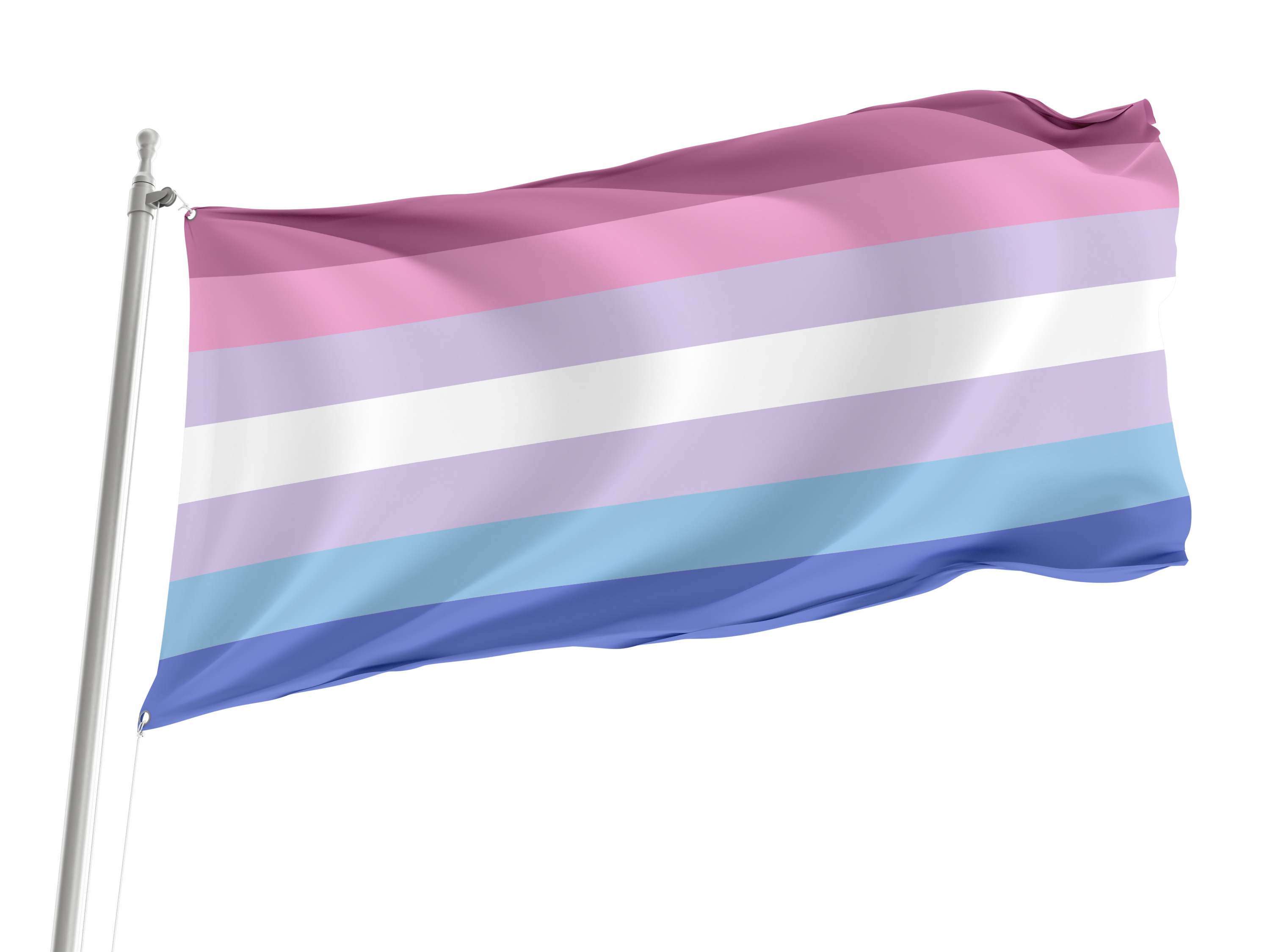 Bigender Flag for Indoor & Outdoor Use