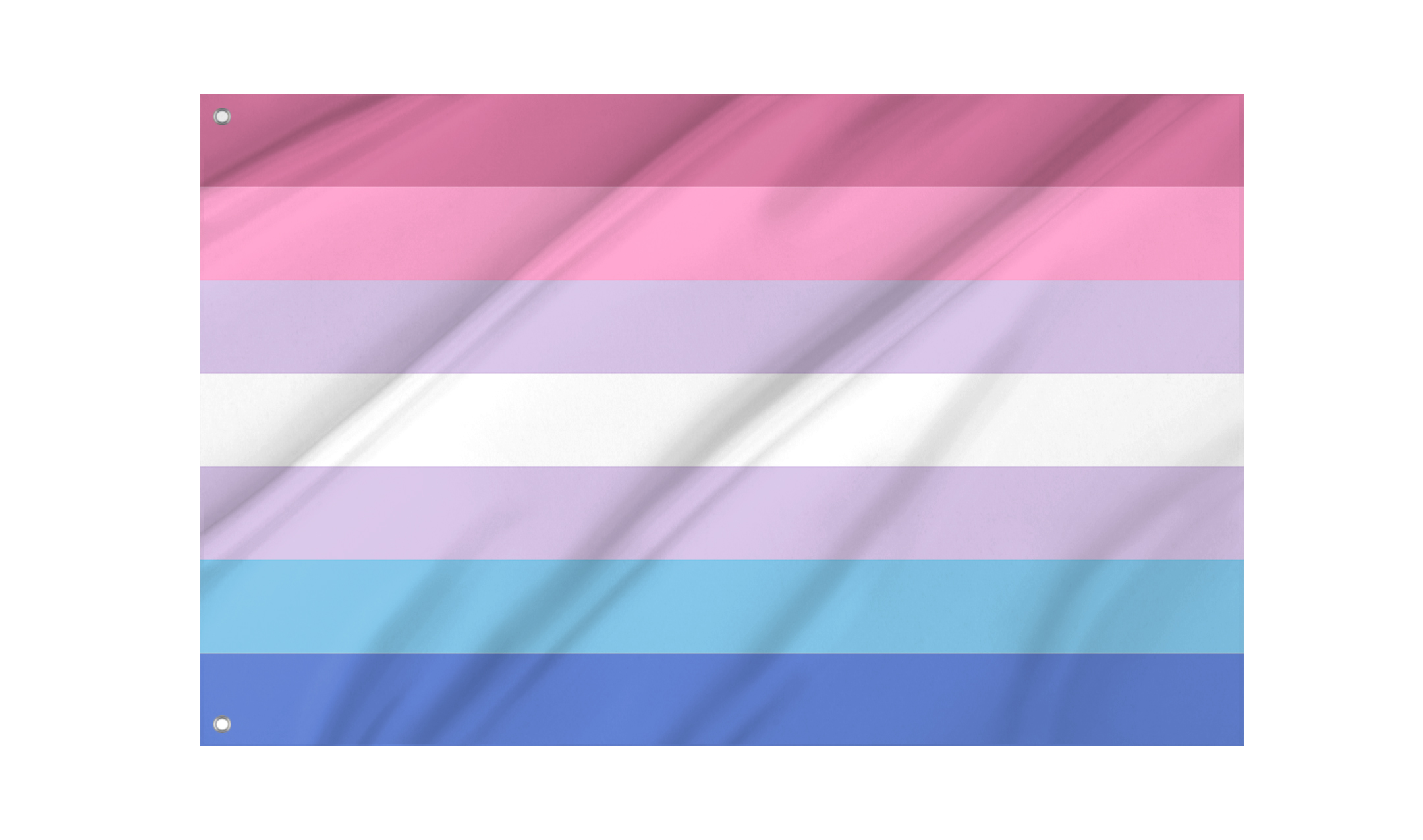 Bigender Flag for Indoor & Outdoor Use