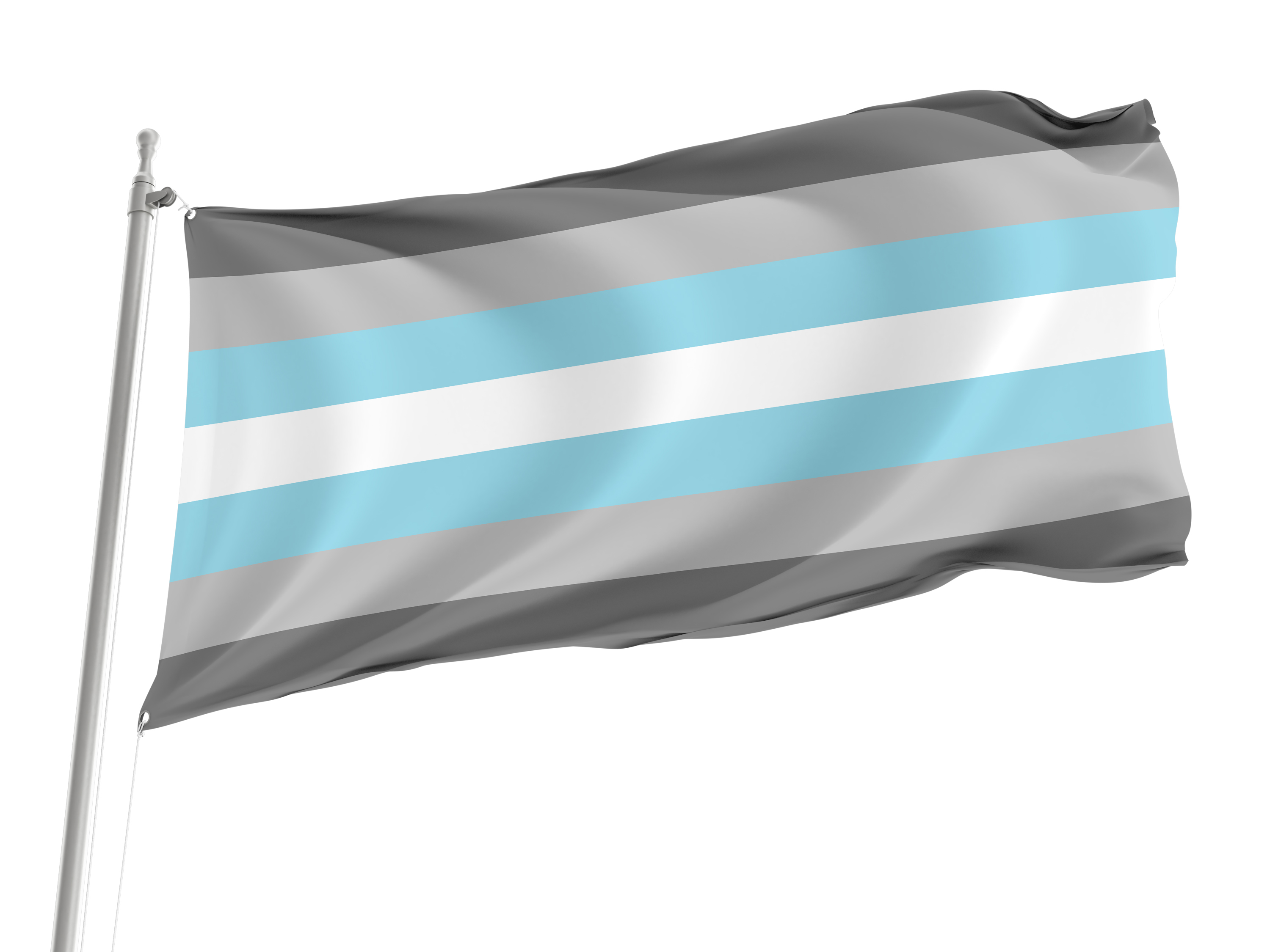 Demiboy Flag for Indoor & Outdoor Use