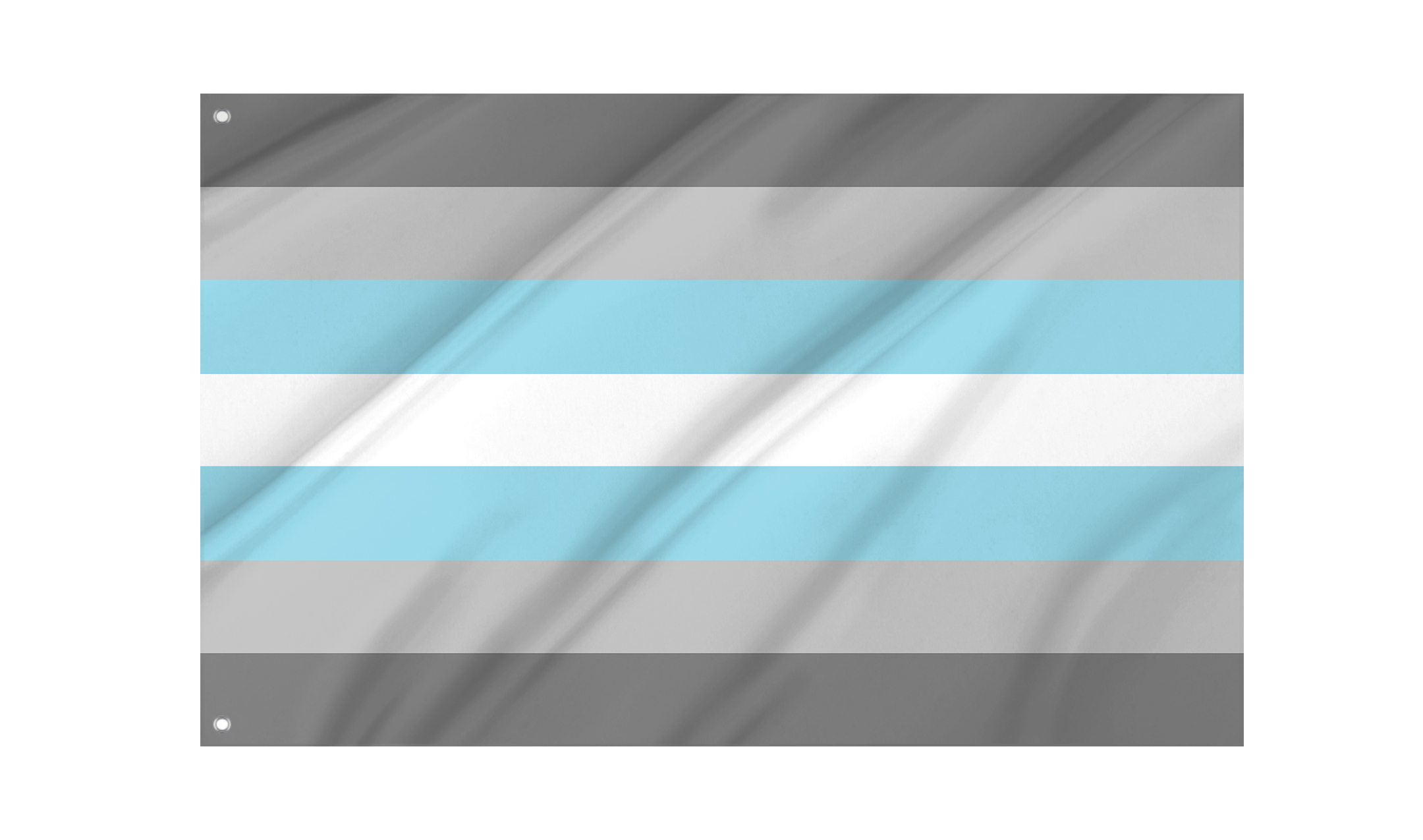 Demiboy Flag for Indoor & Outdoor Use