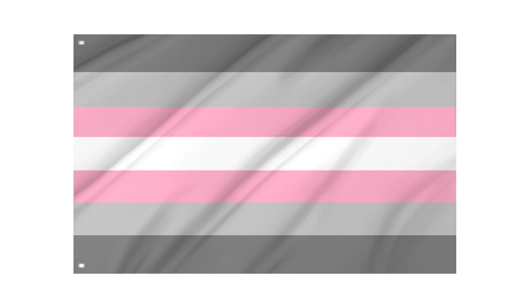 Demigirl Pride Flag for Indoor & Outdoor Use