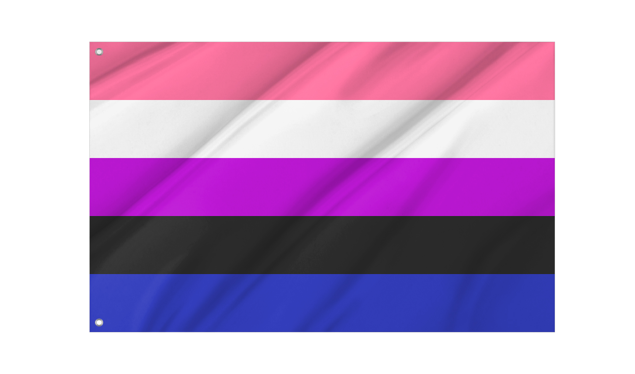 Genderfluid Flag for Indoor & Outdoor Use