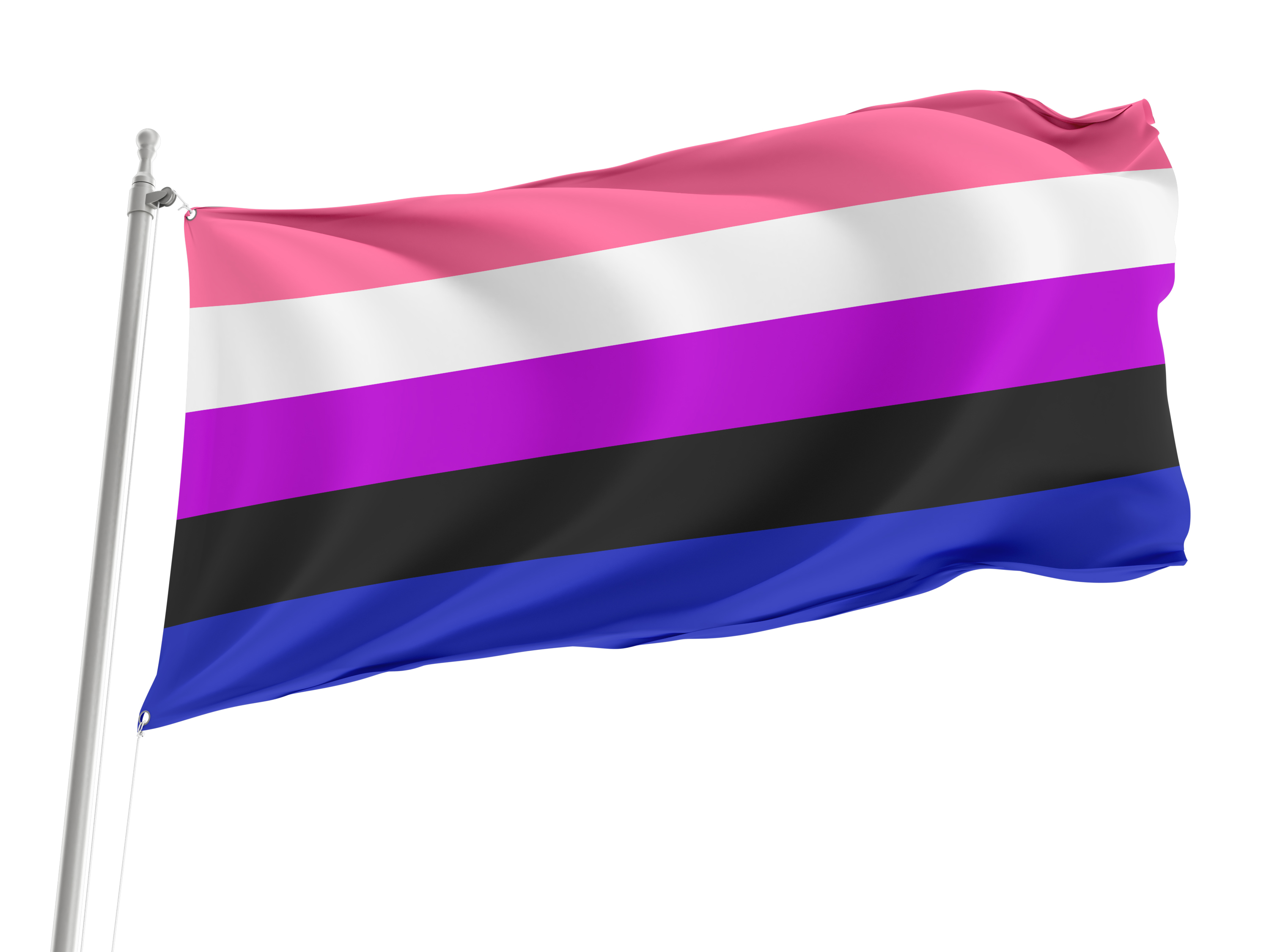 Genderfluid Flag for Indoor & Outdoor Use