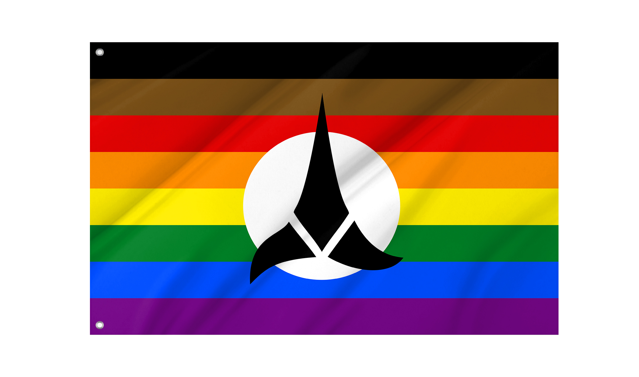 Klingon Pride Flag for Indoor & Outdoor Use