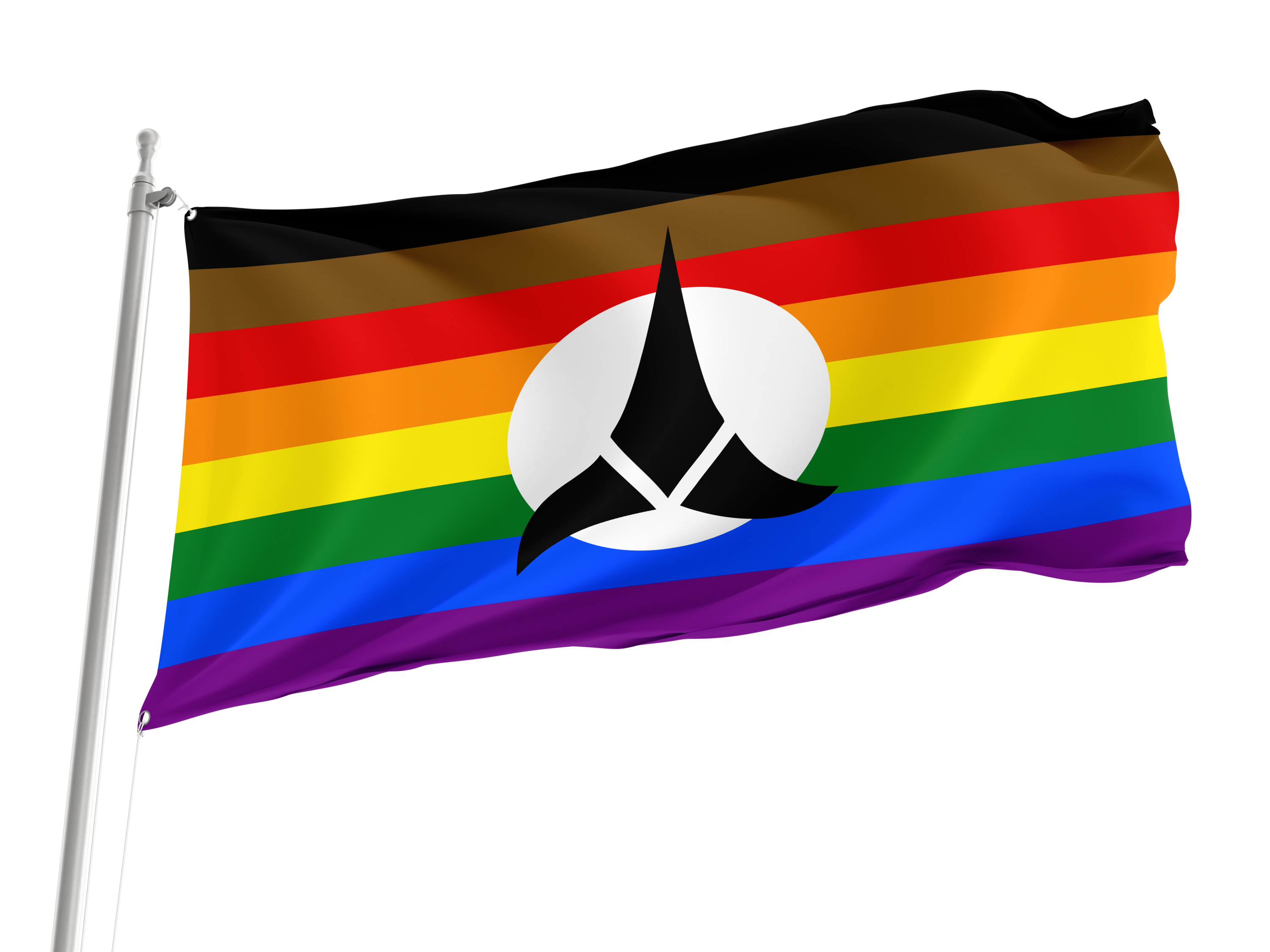 Klingon Pride Flag for Indoor & Outdoor Use