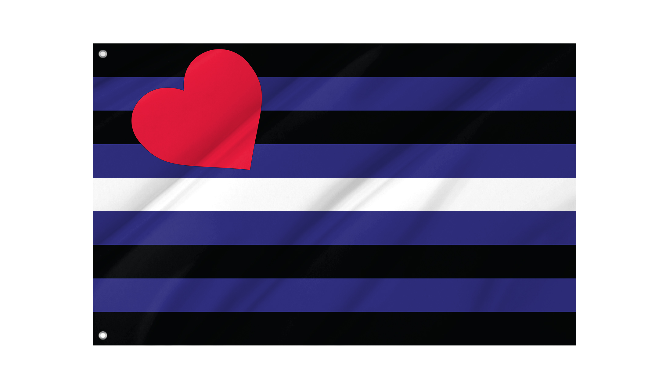Leather Pride Flag for Indoor & Outdoor Use