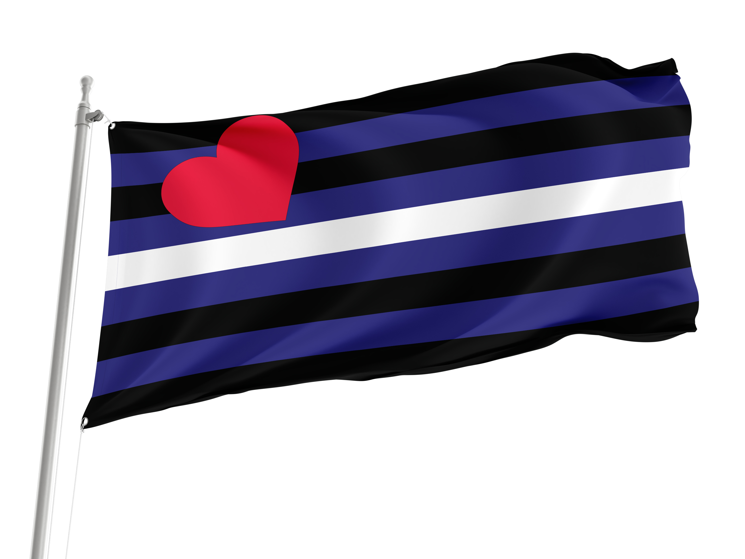Leather Pride Flag for Indoor & Outdoor Use