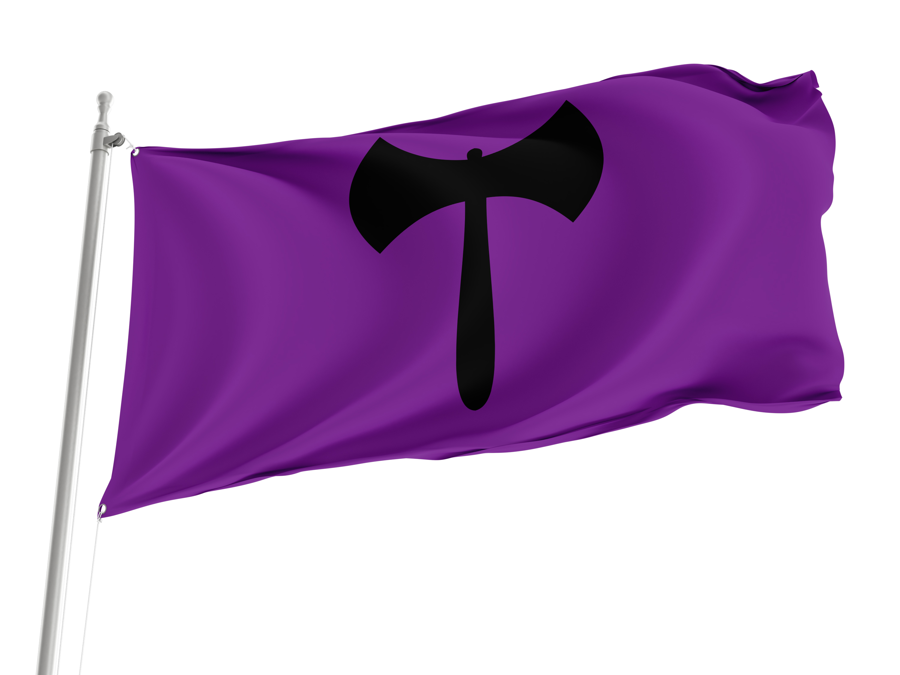 Lesbian Pride Labrys Flag for Indoor & Outdoor Use