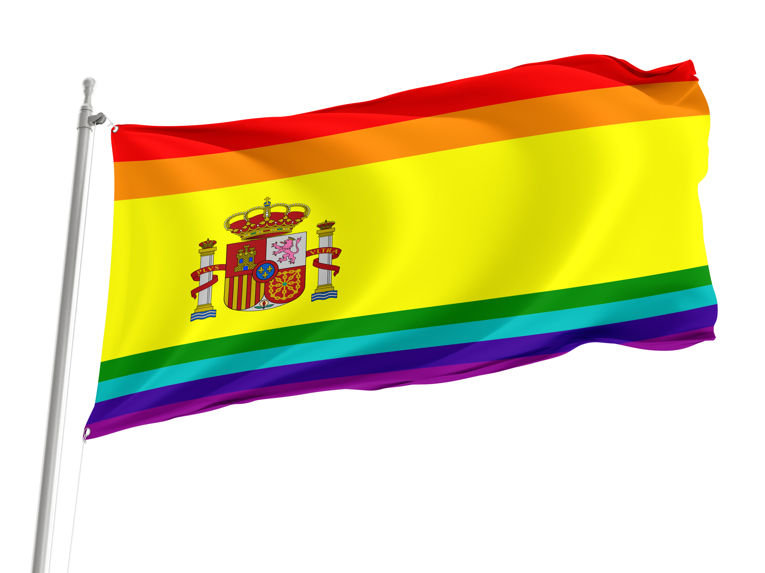 LGBT de España Flag for Indoor & Outdoor Use