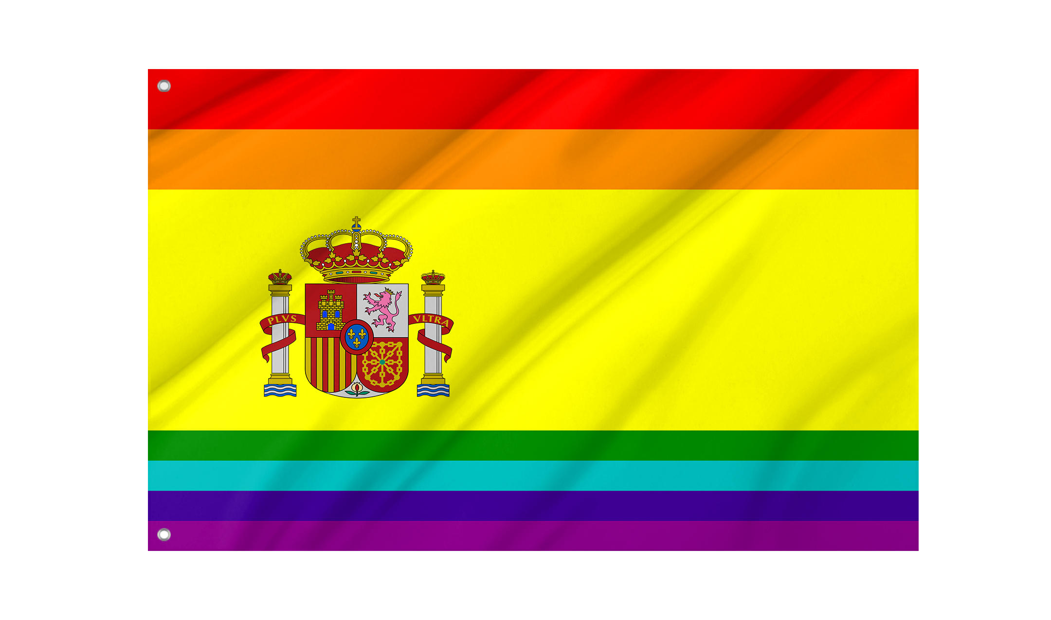 LGBT de España Flag for Indoor & Outdoor Use