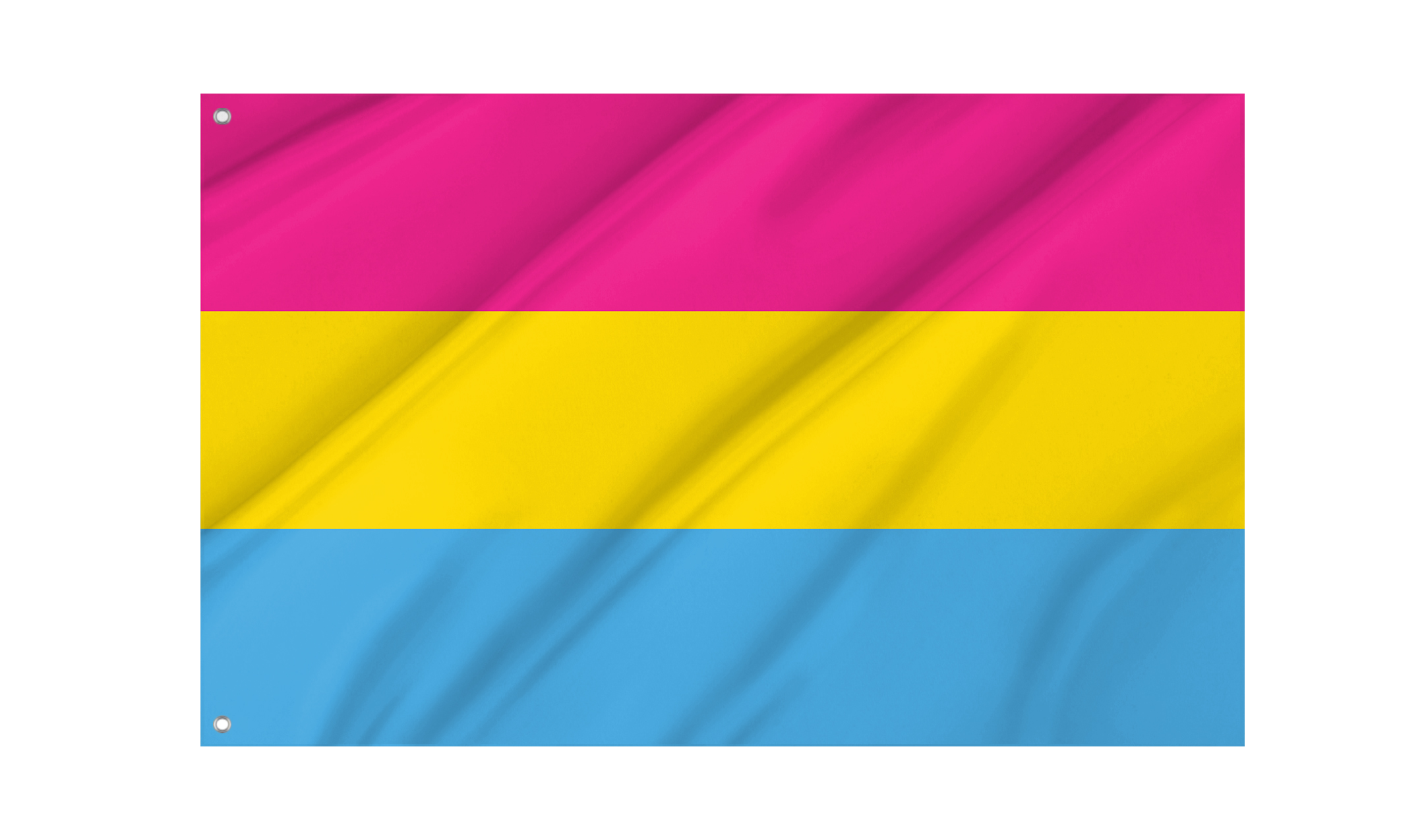 Pansexual Pride Flag for Indoor & Outdoor Use